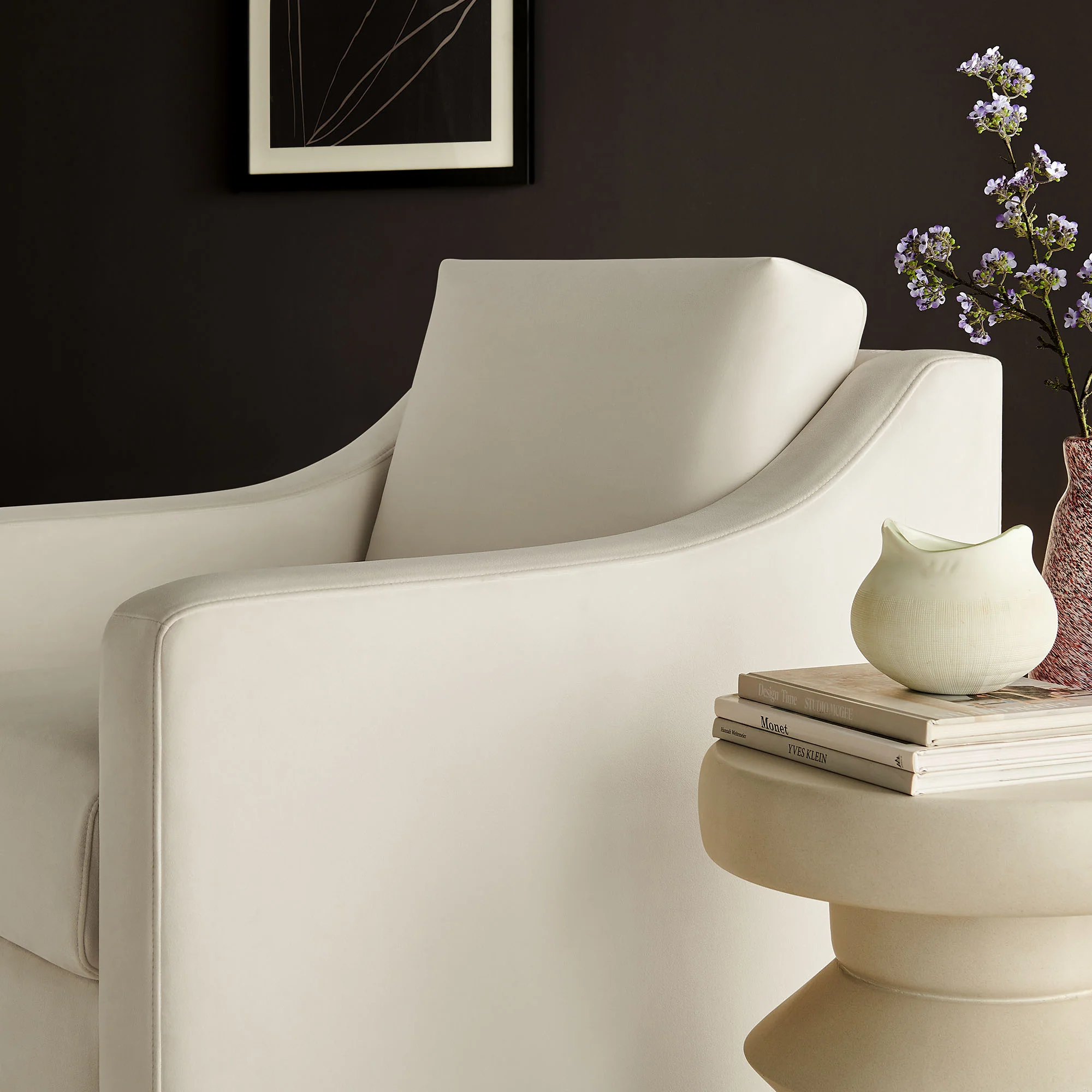 Liora Performance Velvet Armchair by Modway - Image 7
