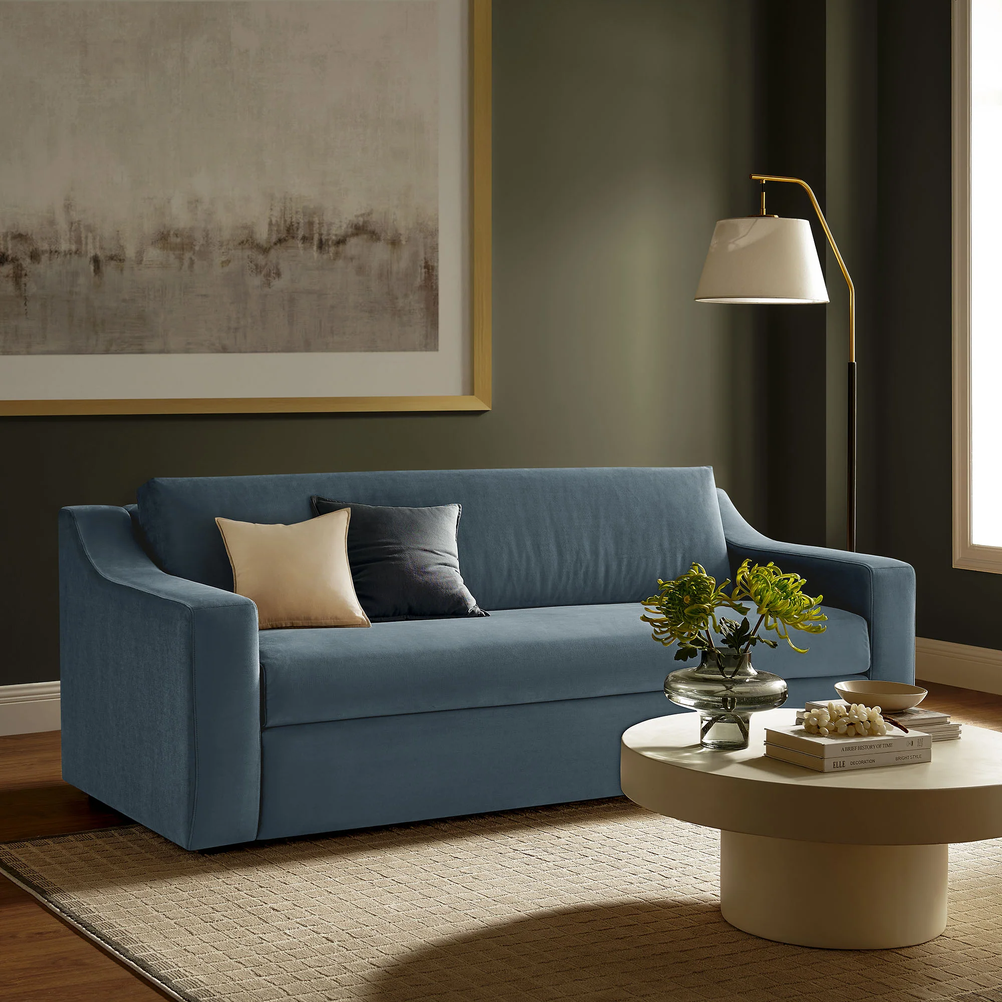 Liora Performance Velvet Sofa by Modway - Image 16