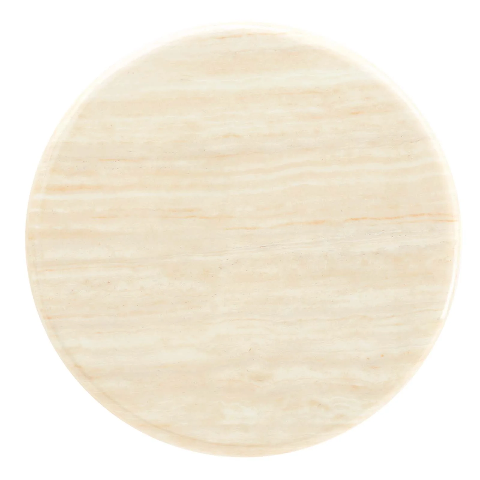 Lippa 20" Round Artificial Travertine  Side Table By Modway - EEI-6745 - Image 3