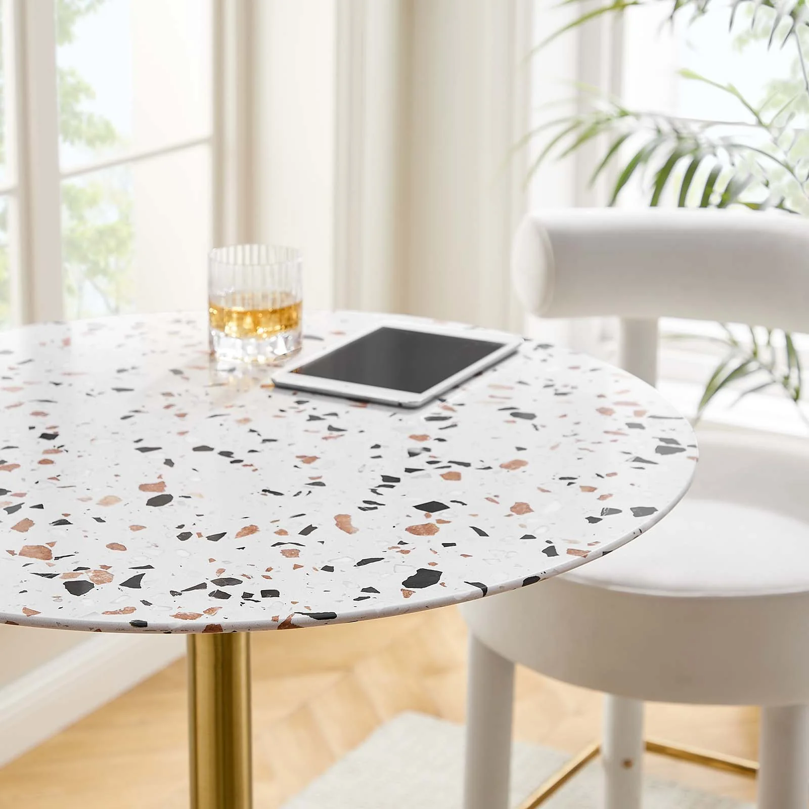 Lippa 28" Round Terrazzo Bar Table By Modway - EEI-5708 - Image 7