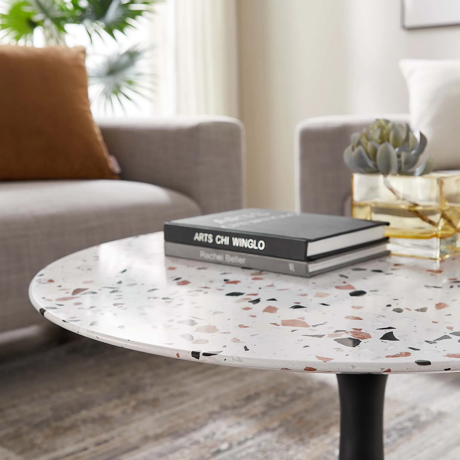 Lippa 28" Round Terrazzo Coffee Table By Modway - EEI-5712 - Image 7