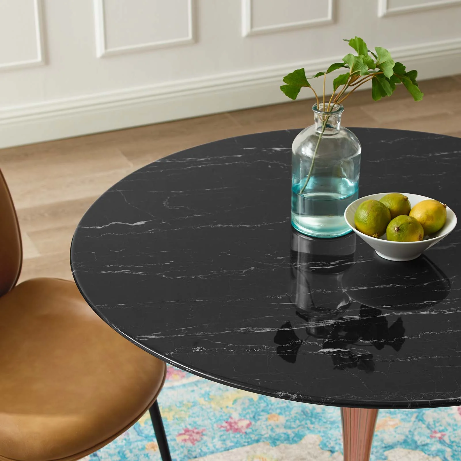 Lippa 36" Artificial Marble Dining Table By Modway - EEI-5258 - Image 6