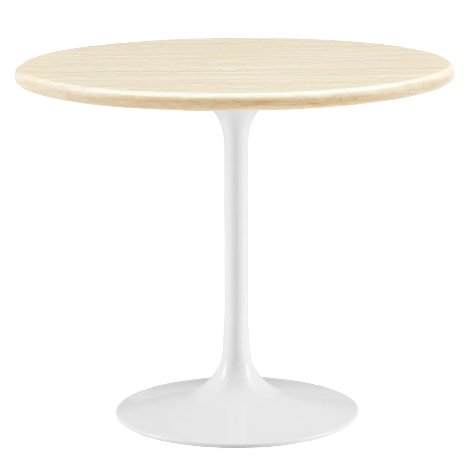 Lippa 36” Round Artificial Travertine  Dining Table By Modway - EEI-6748 - Image 2