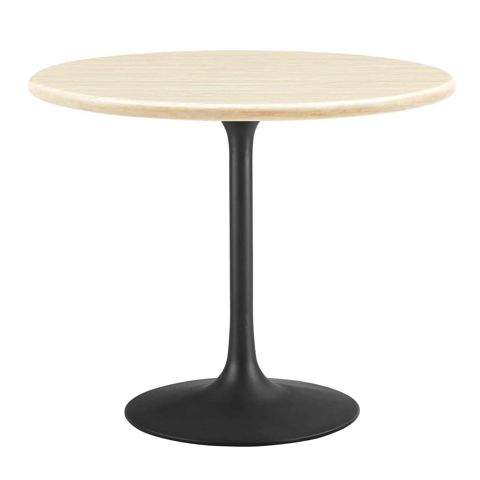 Lippa 36” Round Artificial Travertine  Dining Table By Modway - EEI-6750 - Image 2