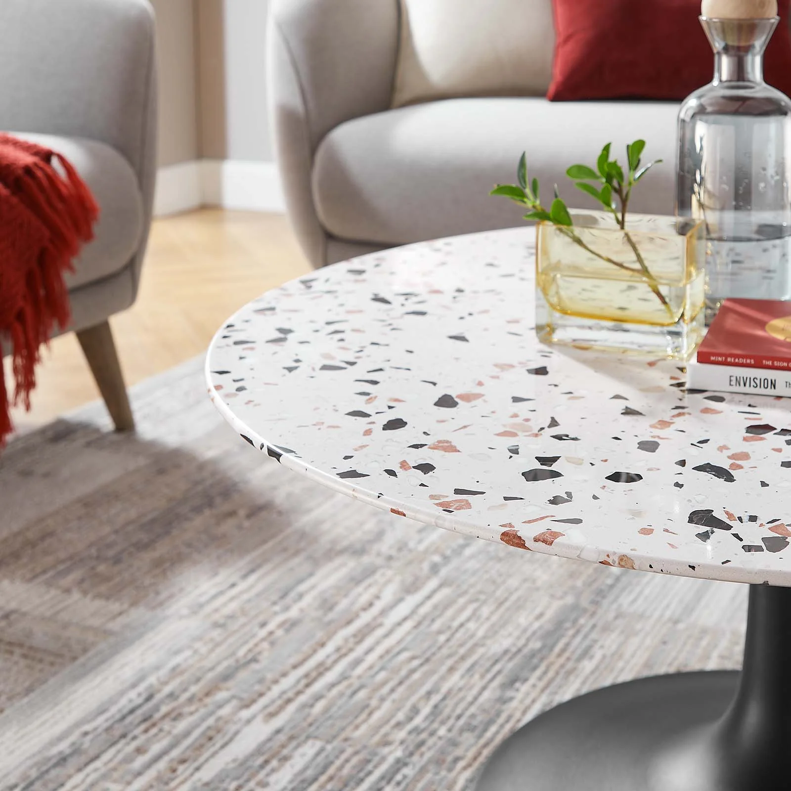 Lippa 36" Round Terrazzo Coffee Table By Modway - EEI-5721 - Image 7