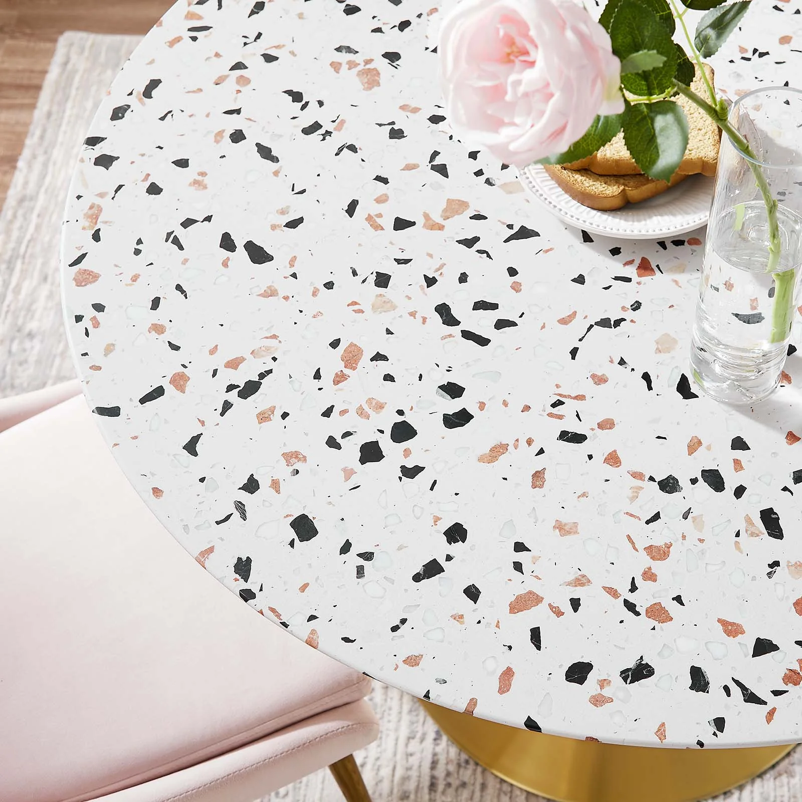 Lippa 40" Round Terrazzo Dining Table By Modway - EEI-5724 - Image 7