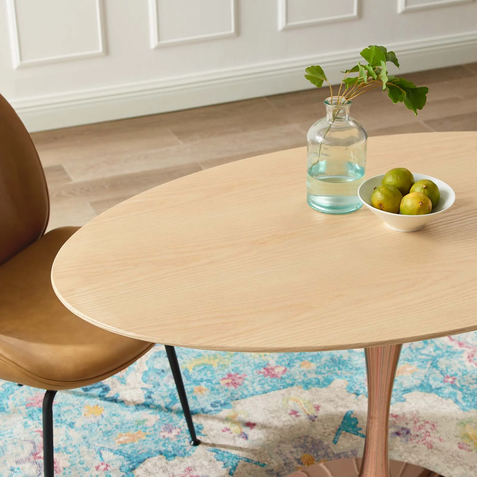 Lippa 47" Oval Wood Dining Table By Modway - EEI-5250 - Image 6