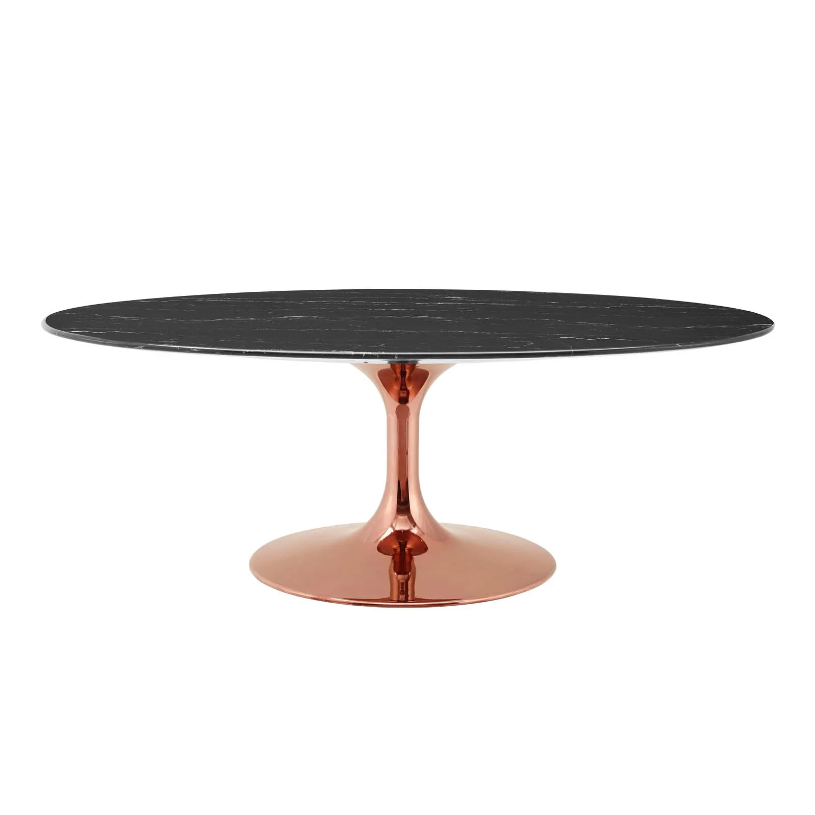 Lippa 48" Oval Artificial Marble Coffee Table By Modway - EEI-5283 - Image 2