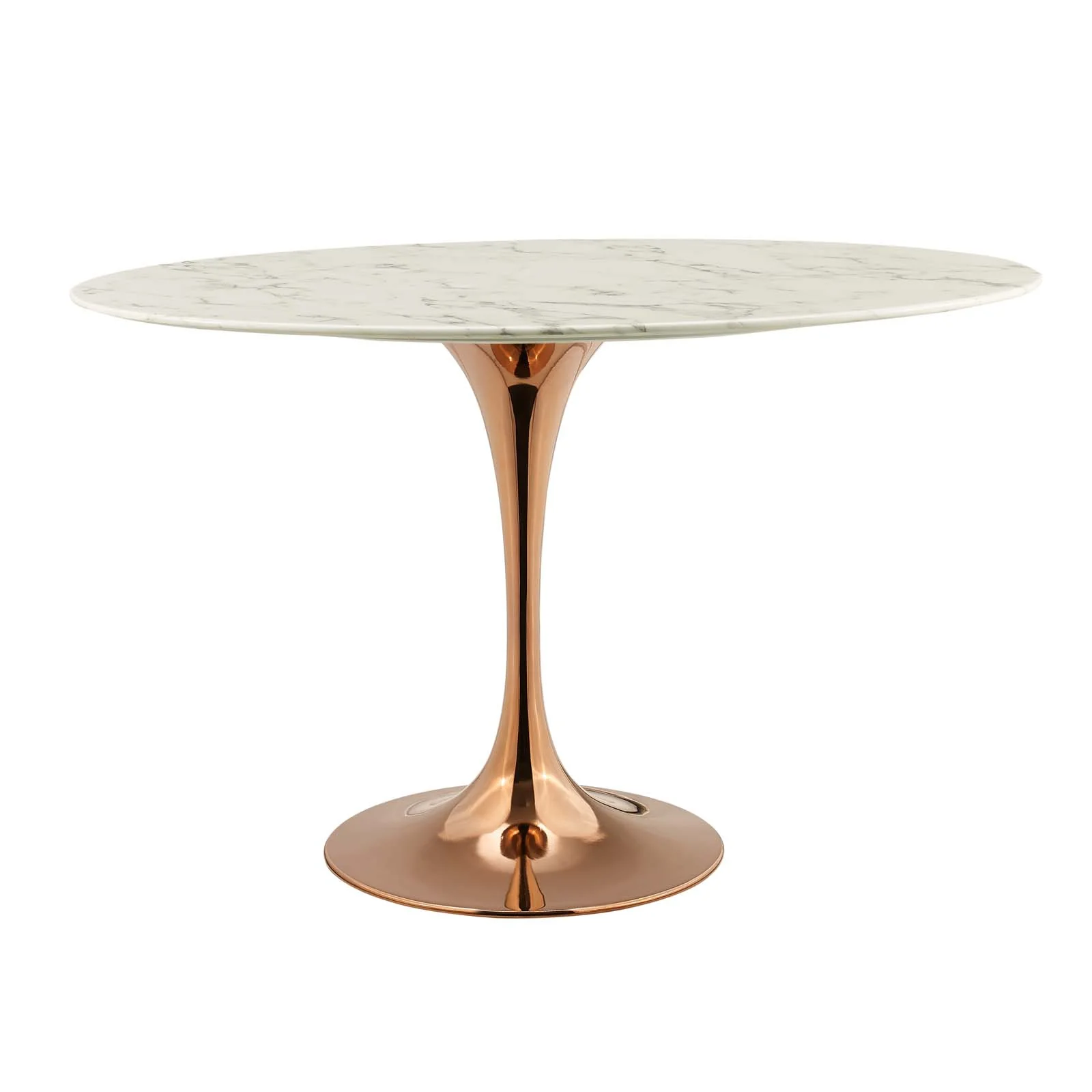 Lippa 48" Oval Artificial Marble Dining Table By Modway - EEI-3225 - Image 2
