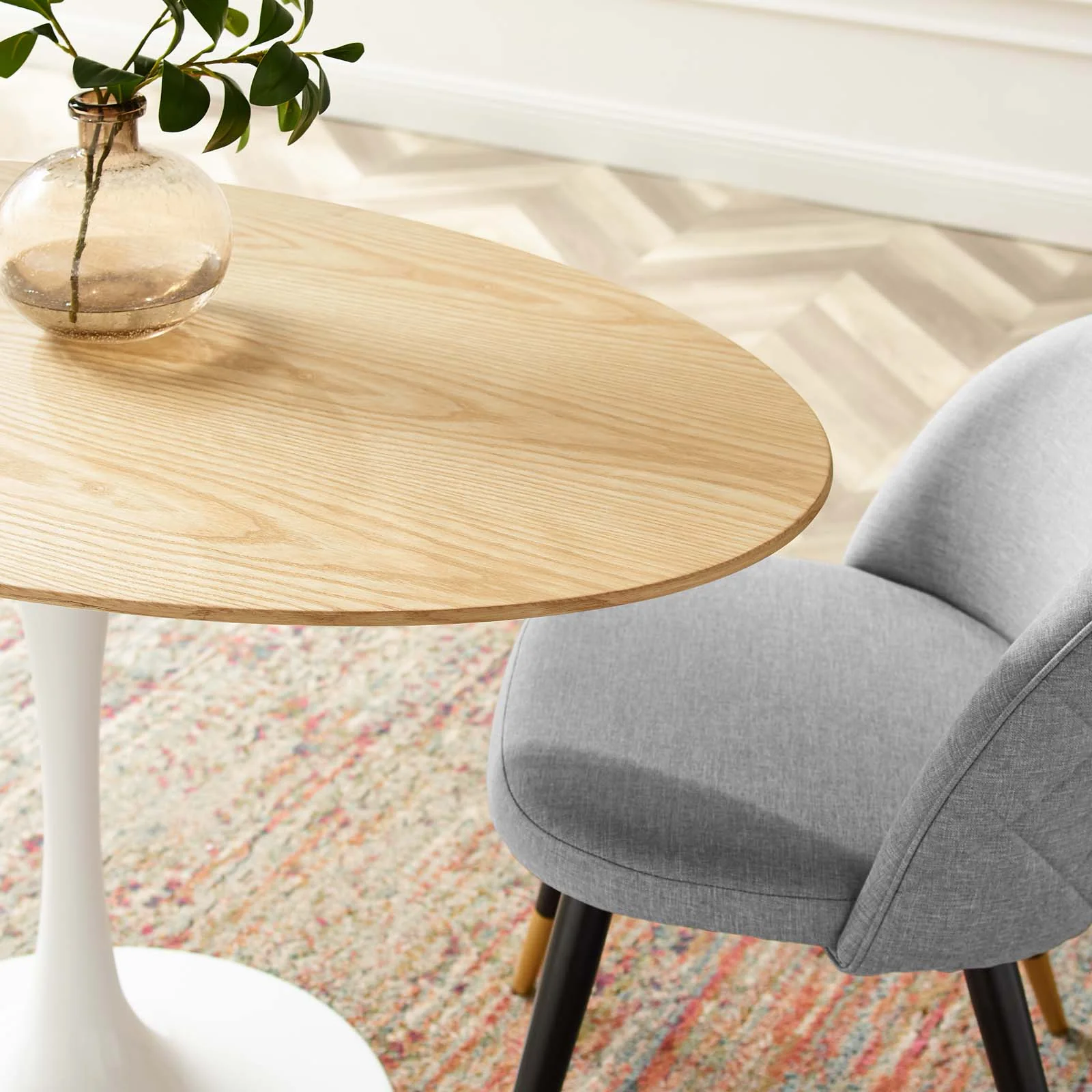Lippa 48" Oval Dining Table By Modway - EEI-5160 - Image 6