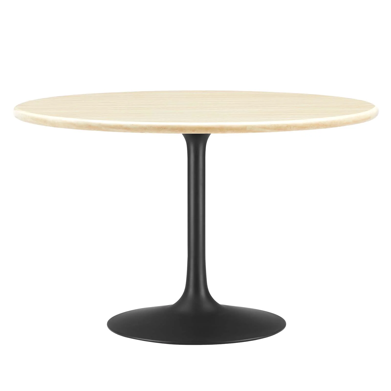 Lippa 48" Round Artificial Travertine  Dining Table By Modway - EEI-6755 - Image 2