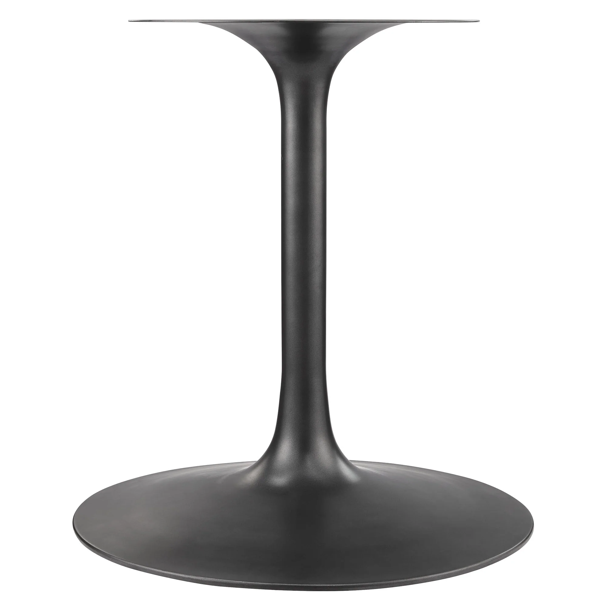 Lippa 48" Round Pedestal Solid Wood Dining Table by Modway - Image 4