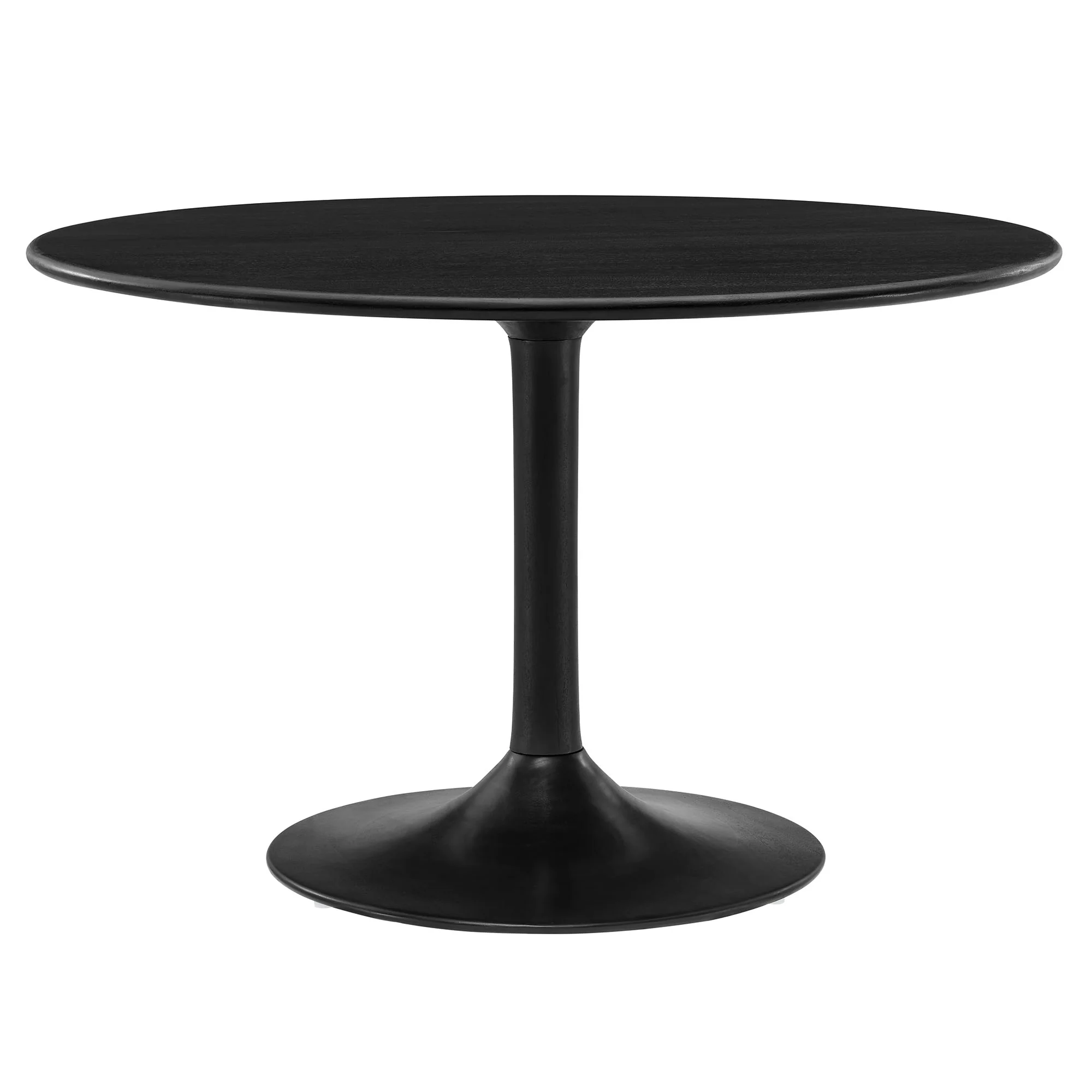 Lippa 48" Round Solid Wood Dining Table by Modway - Image 2