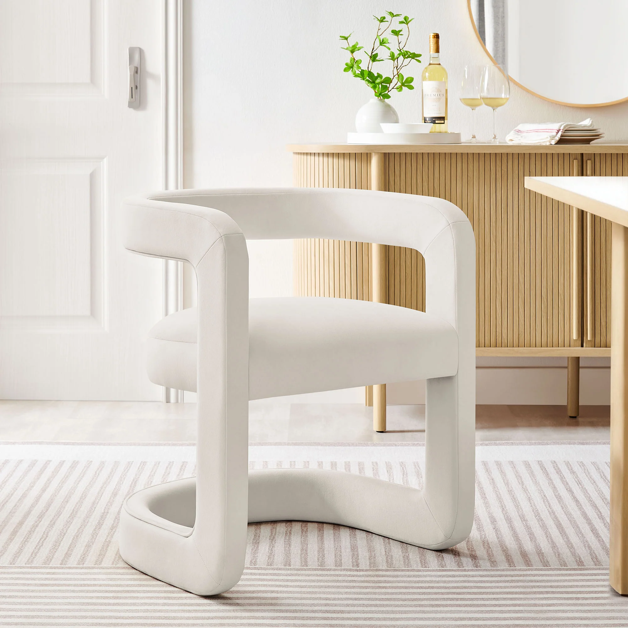 Lippa 48" Round Solid Wood Dining Table by Modway - Image 27
