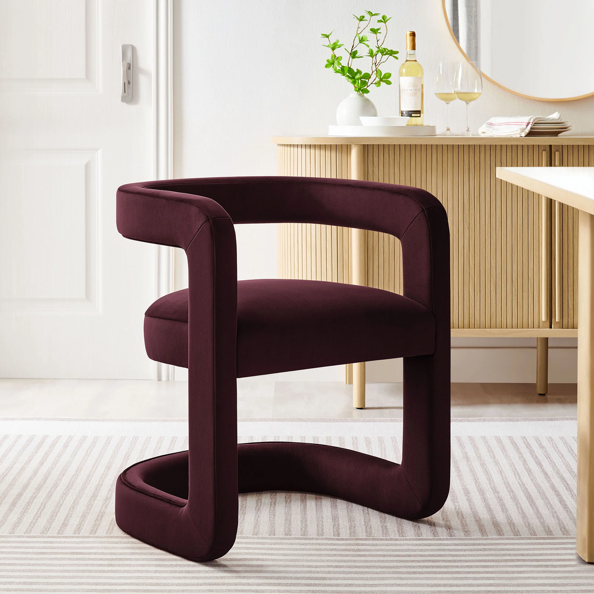 Lippa 48" Round Solid Wood Dining Table by Modway - Image 35