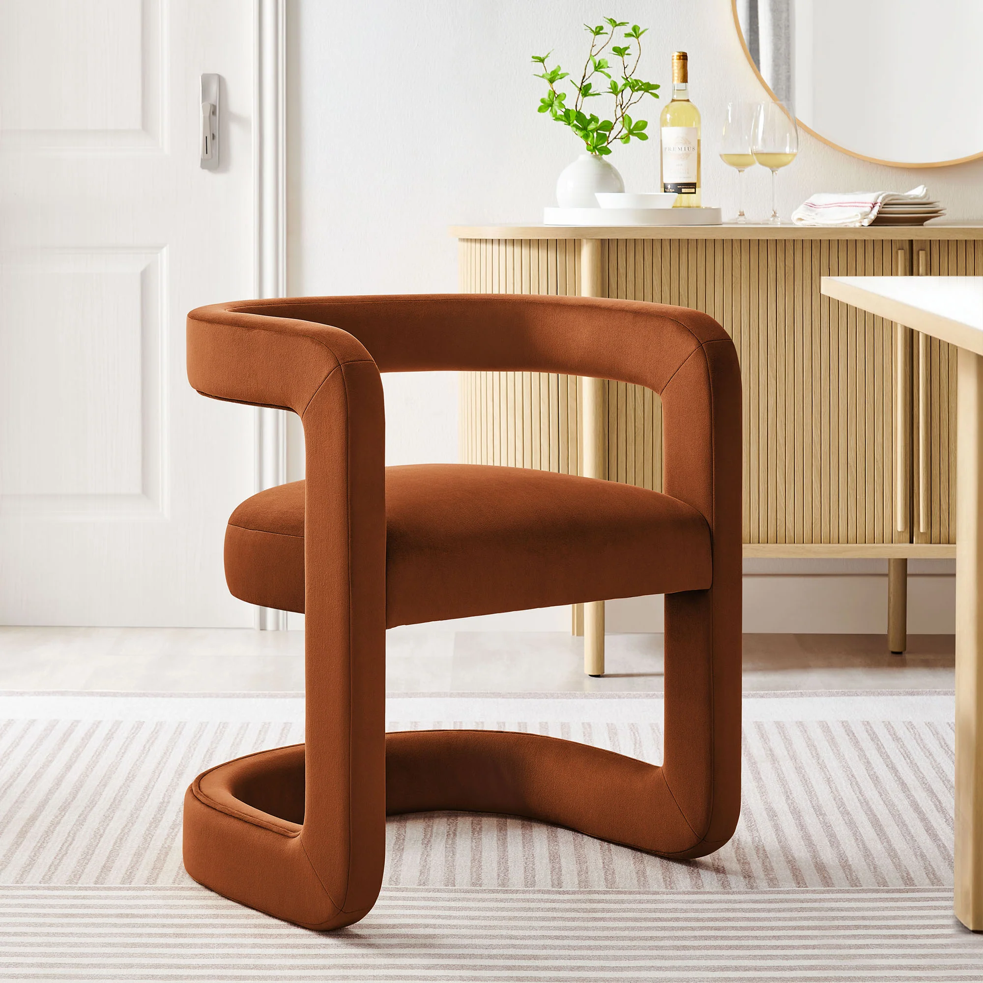 Lippa 48" Round Solid Wood Dining Table by Modway - Image 39