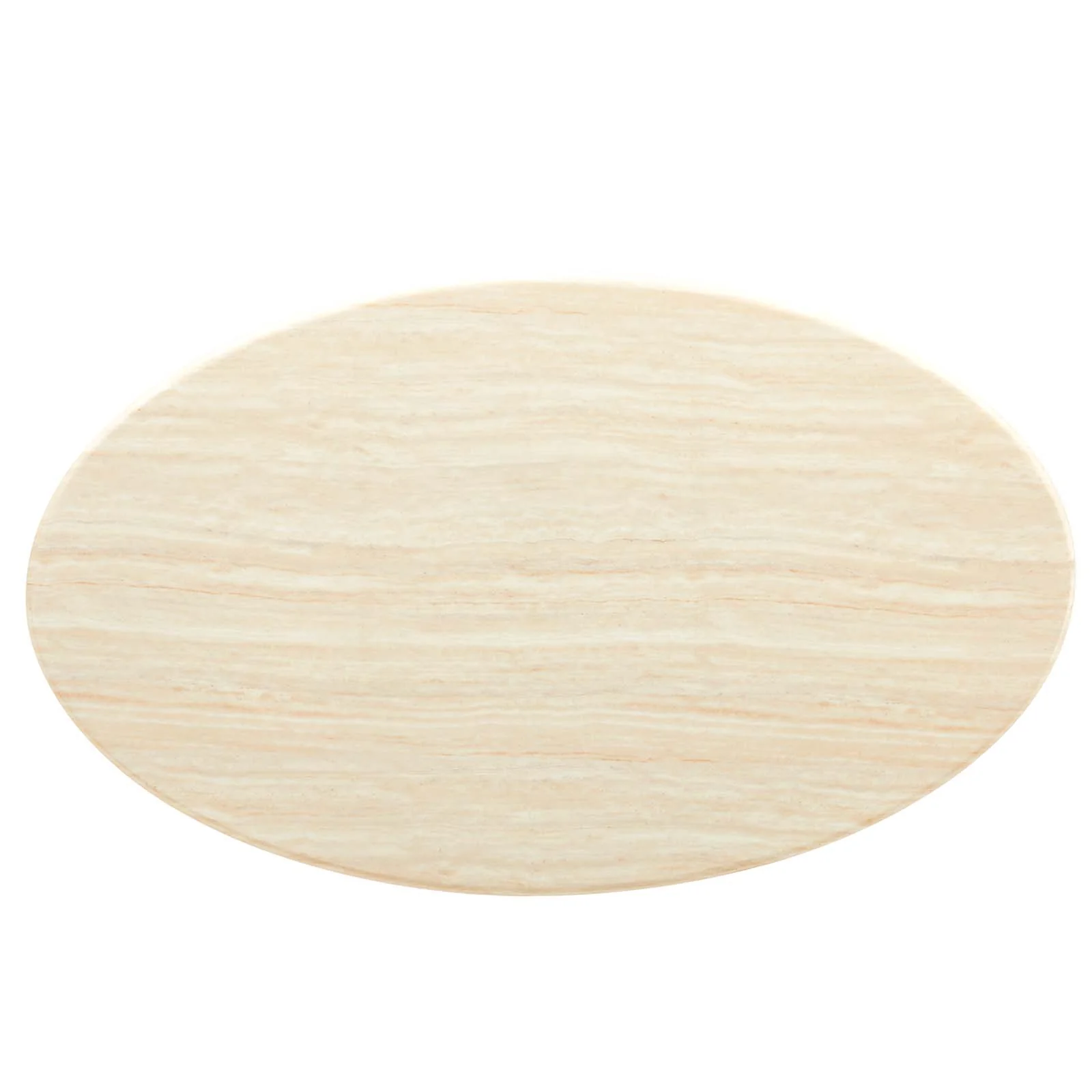 Lippa 60” Oval Artificial Travertine  Dining Table By Modway - EEI-6758 - Image 3