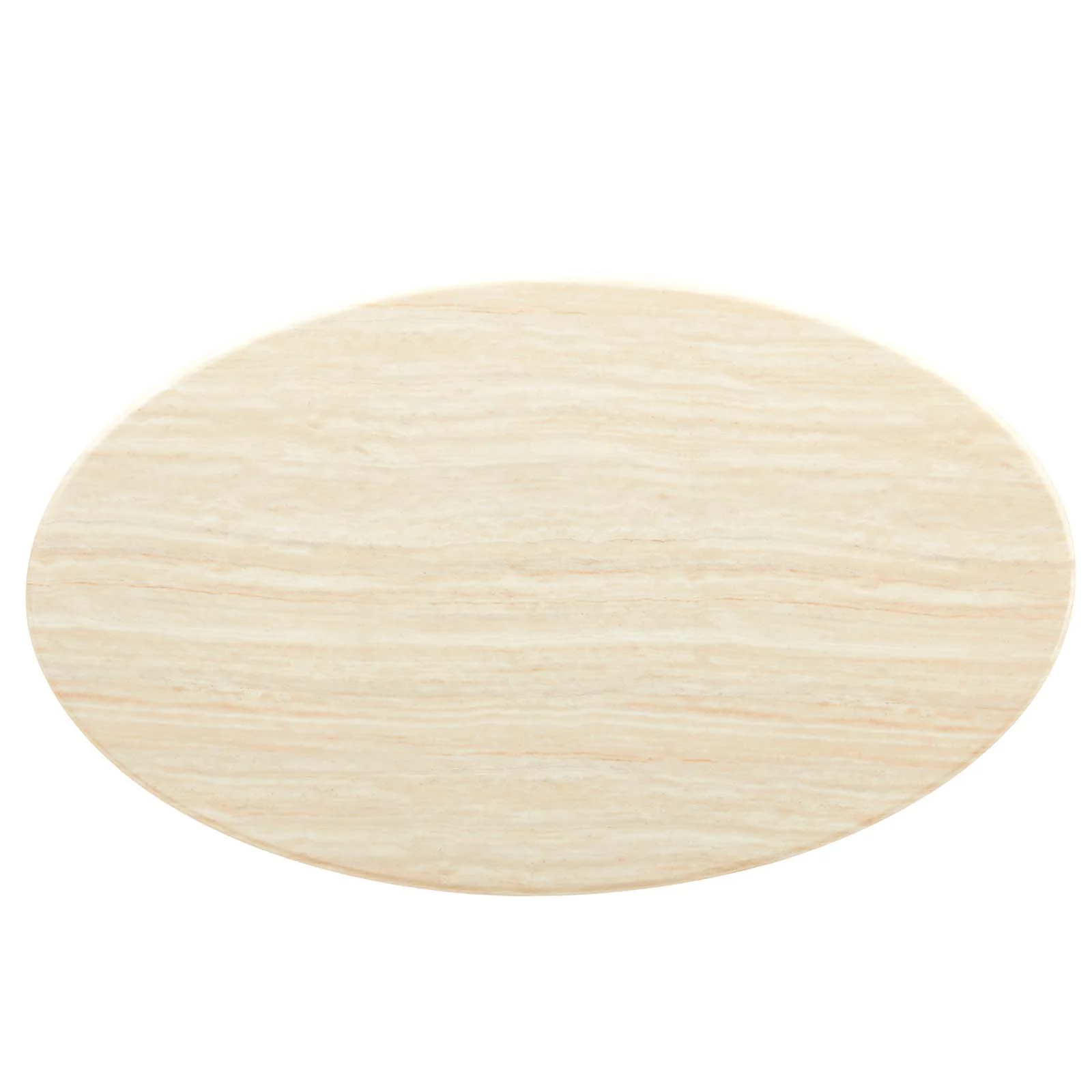 Lippa 60” Oval Artificial Travertine  Dining Table By Modway - EEI-6759 - Image 3