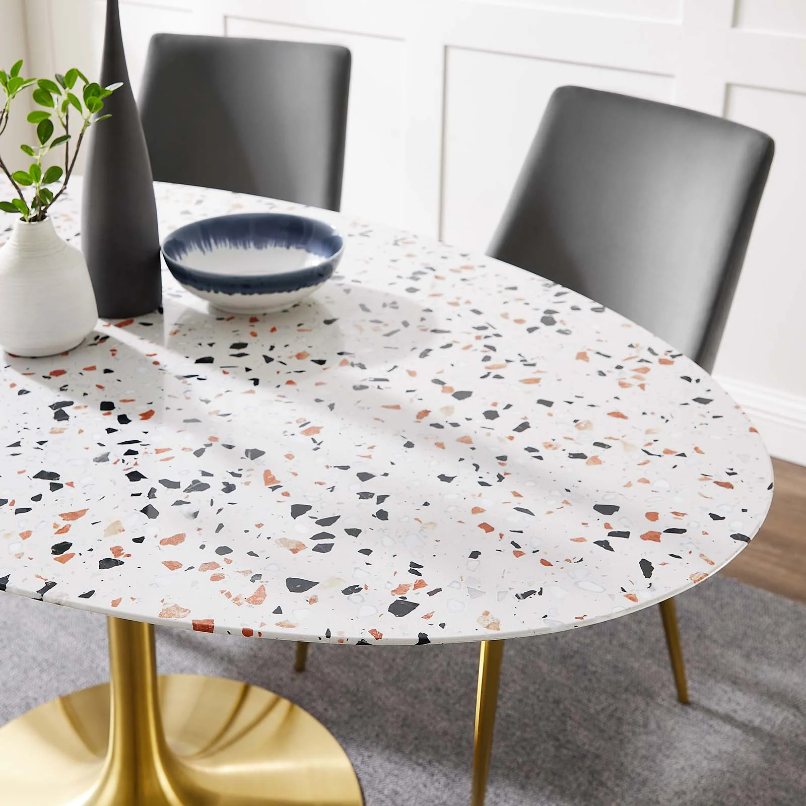 Lippa 60" Oval Terrazzo Dining Table By Modway - EEI-5736 - Image 7