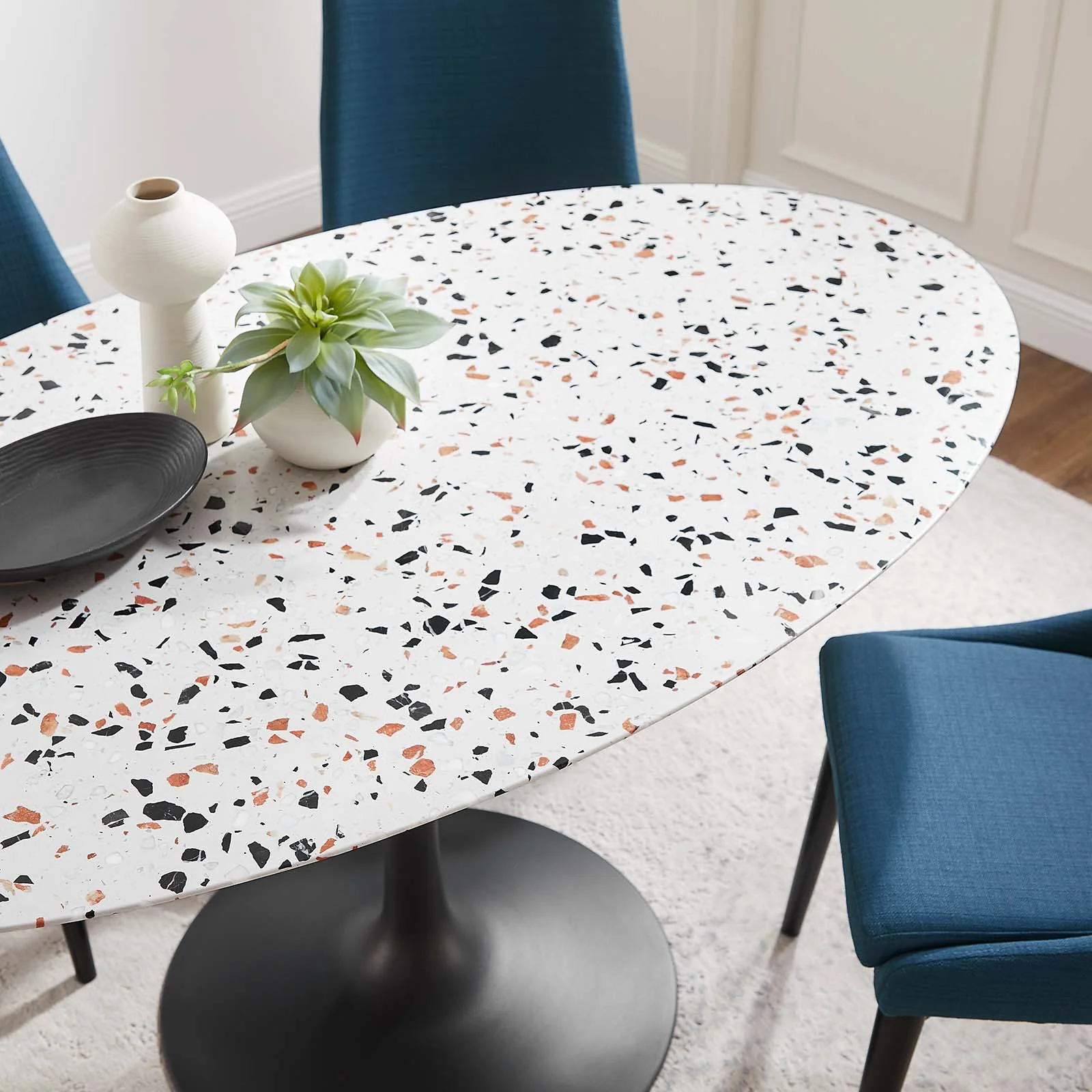 Lippa 60" Oval Terrazzo Dining Table By Modway - EEI-5737 - Image 7