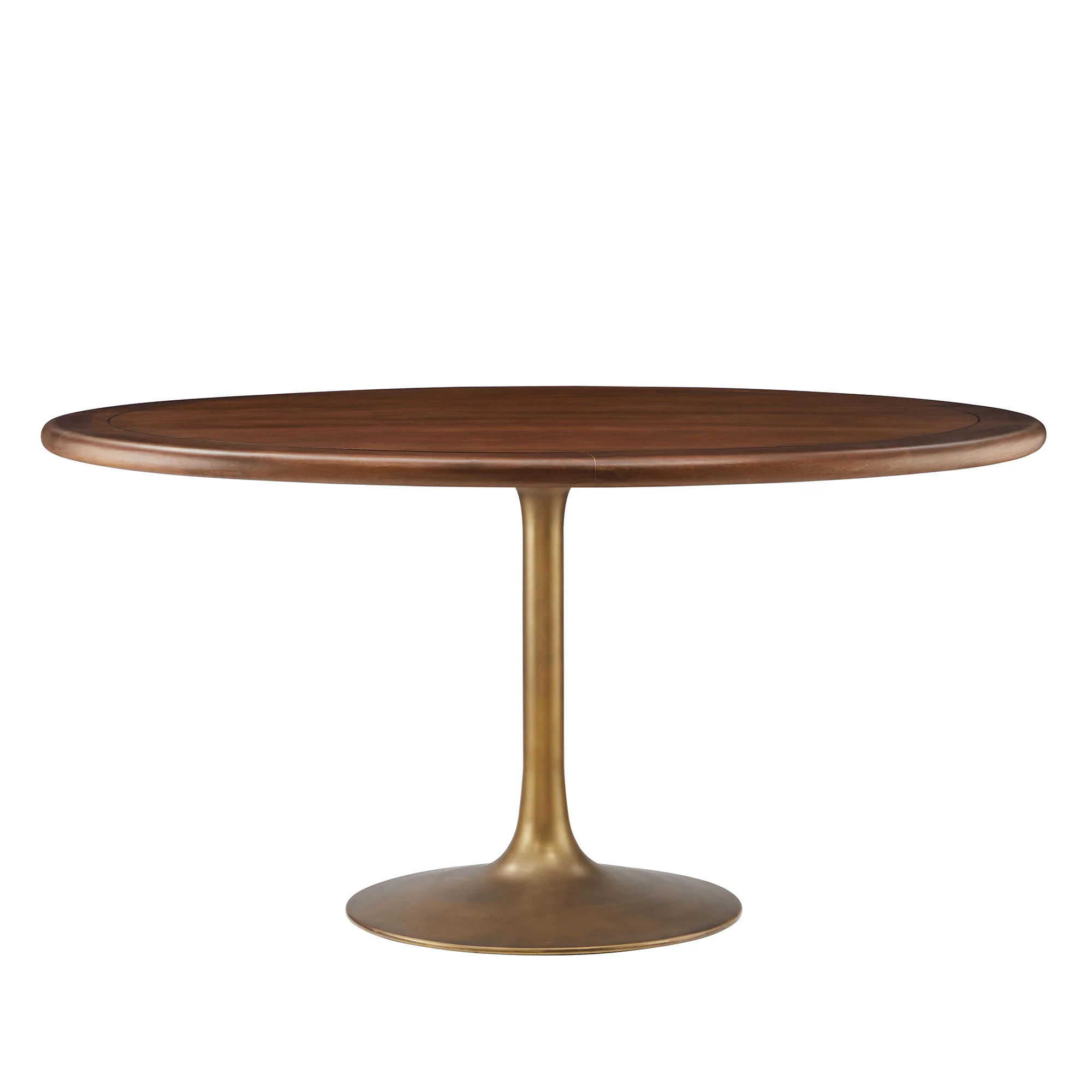 Lippa 60" Round Pedestal Solid Wood Dining Table by Modway - Image 8