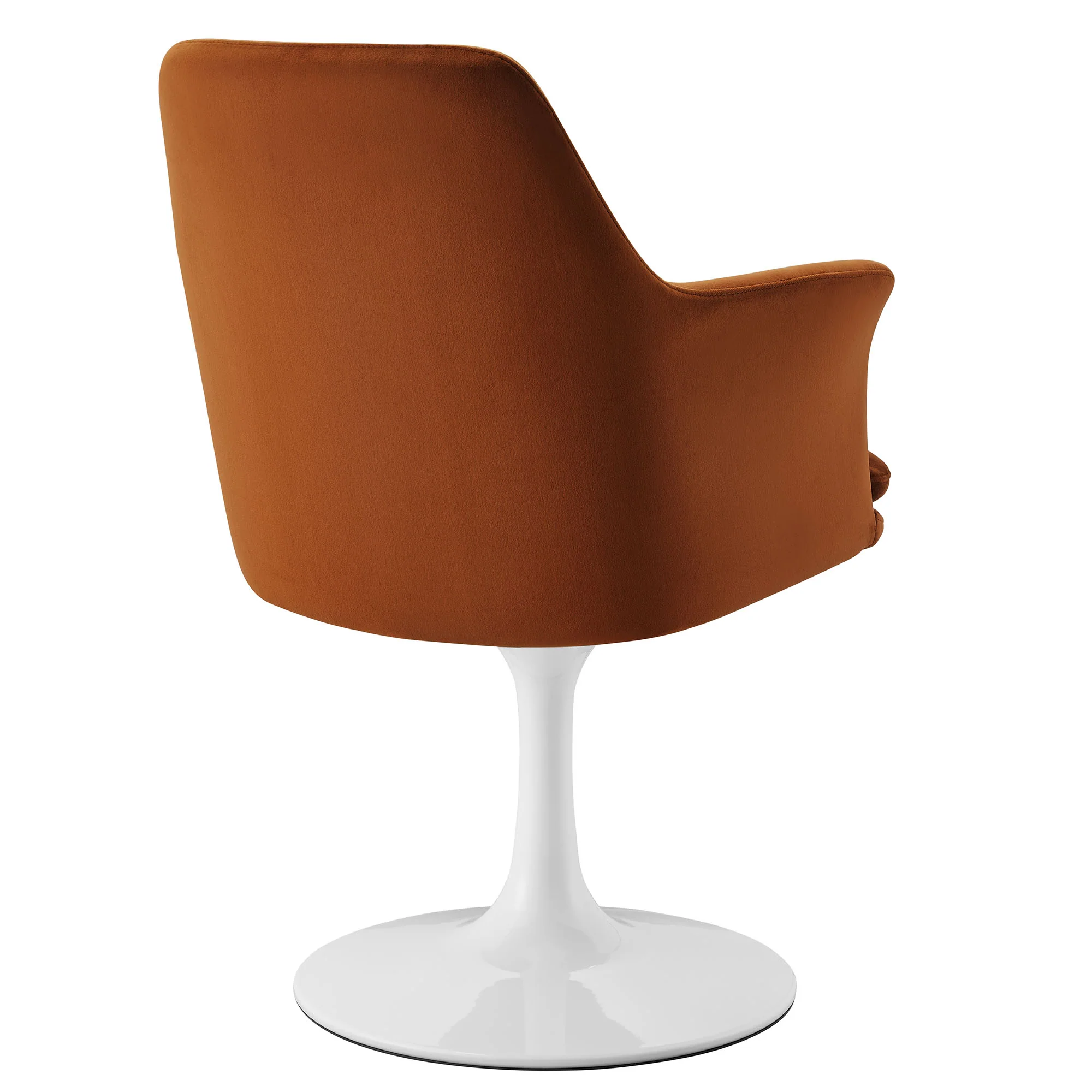 Lippa Swivel Dining Performance Velvet Armchair by Modway - Image 43