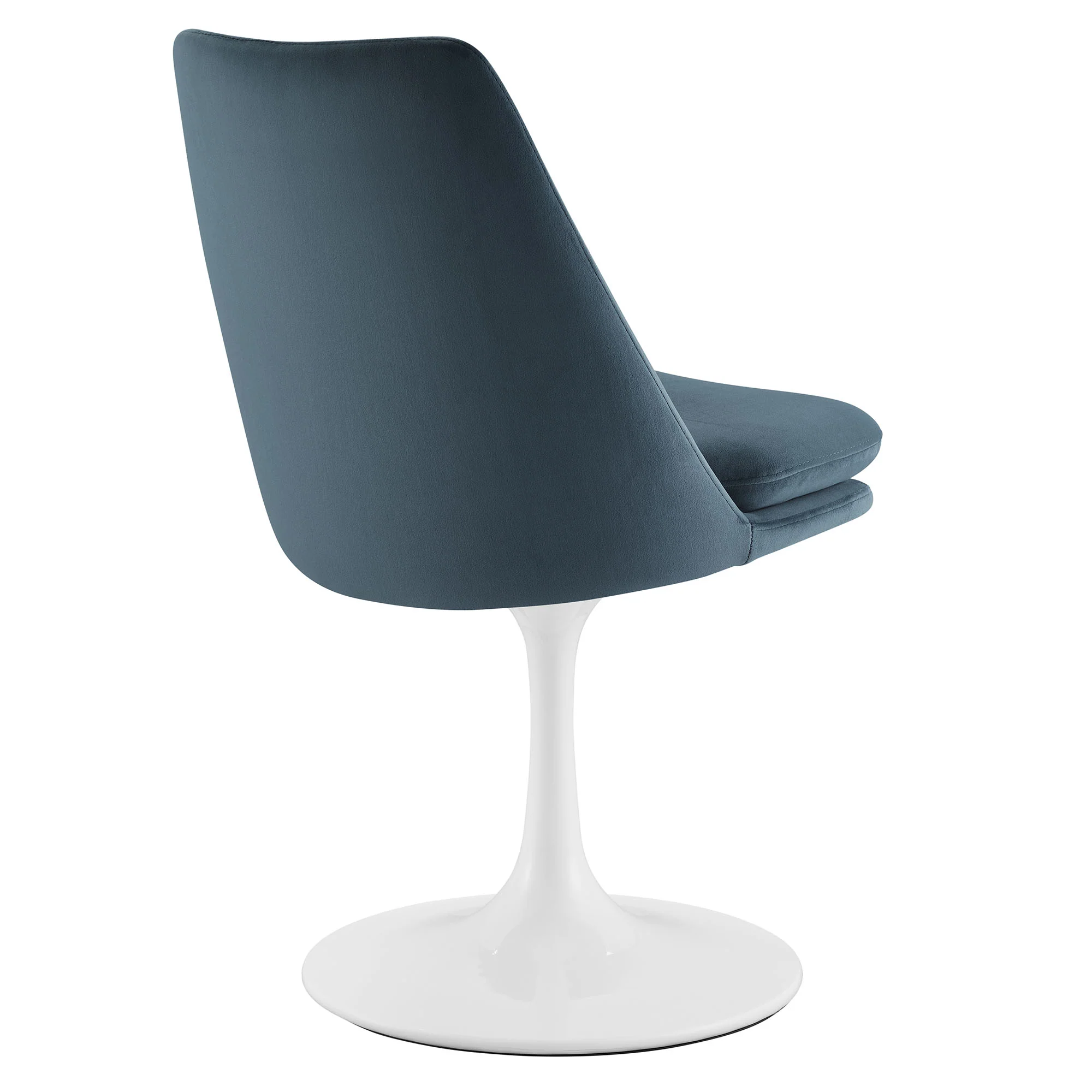 Lippa Swivel Dining Performance Velvet Side Chair by Modway - Image 23