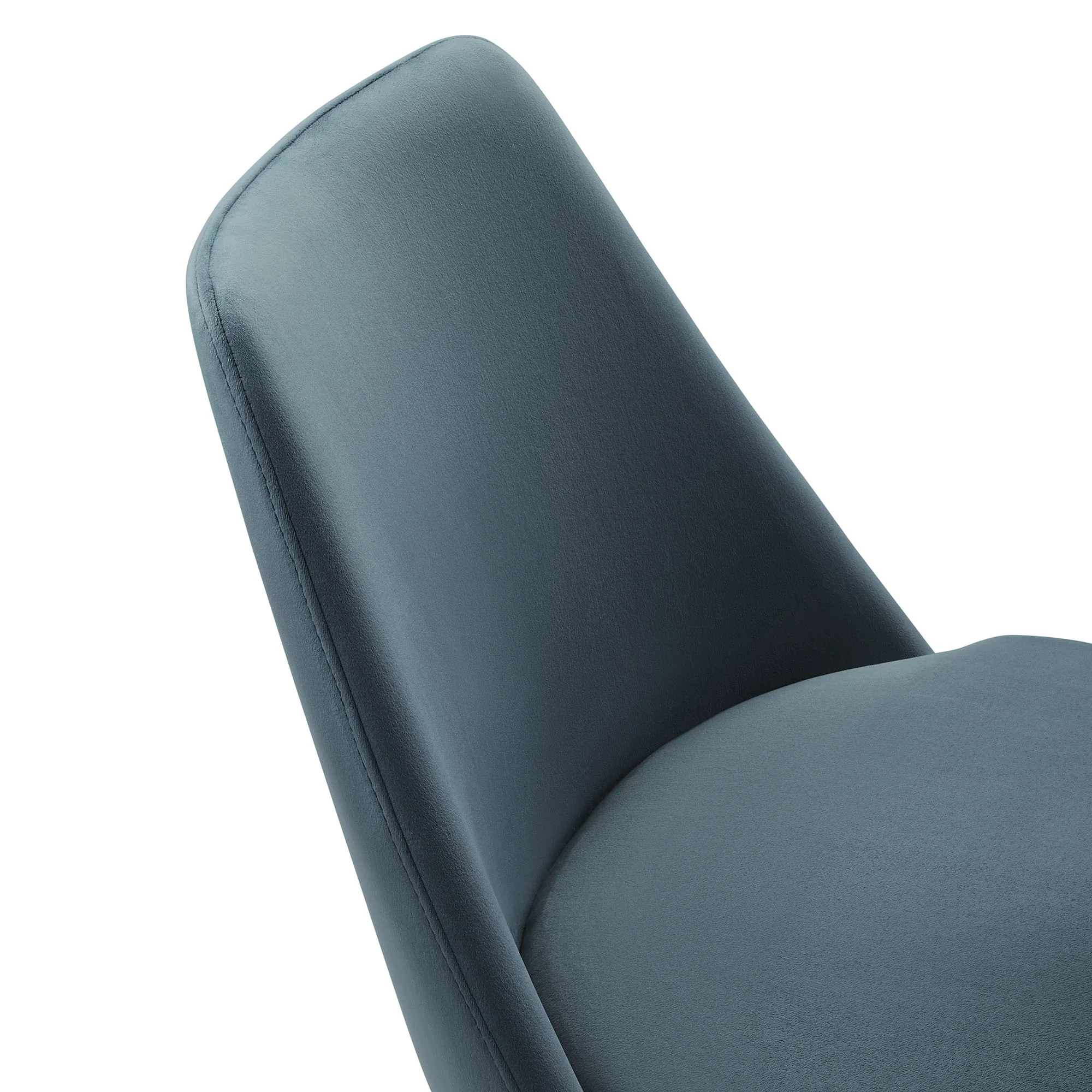 Lippa Swivel Dining Performance Velvet Side Chair by Modway - Image 25