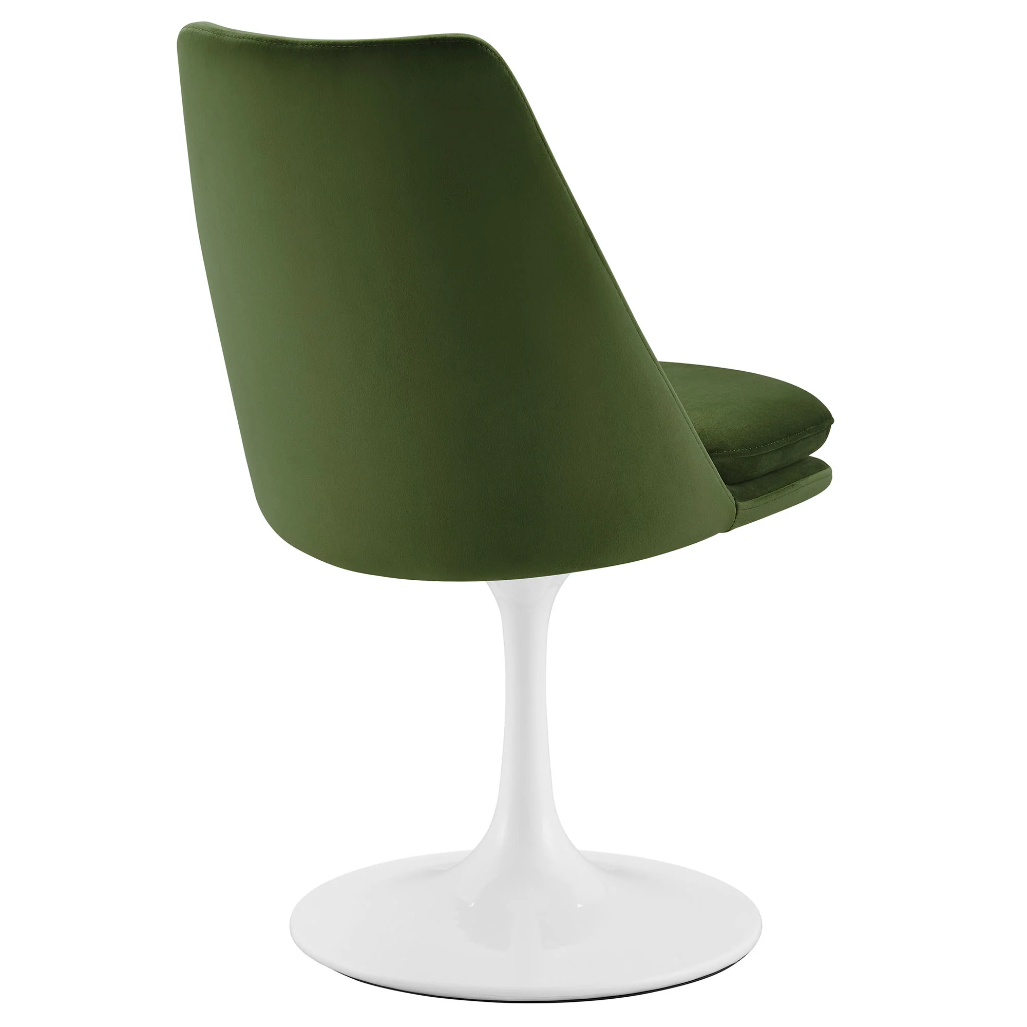 Lippa Swivel Dining Performance Velvet Side Chair by Modway - Image 33