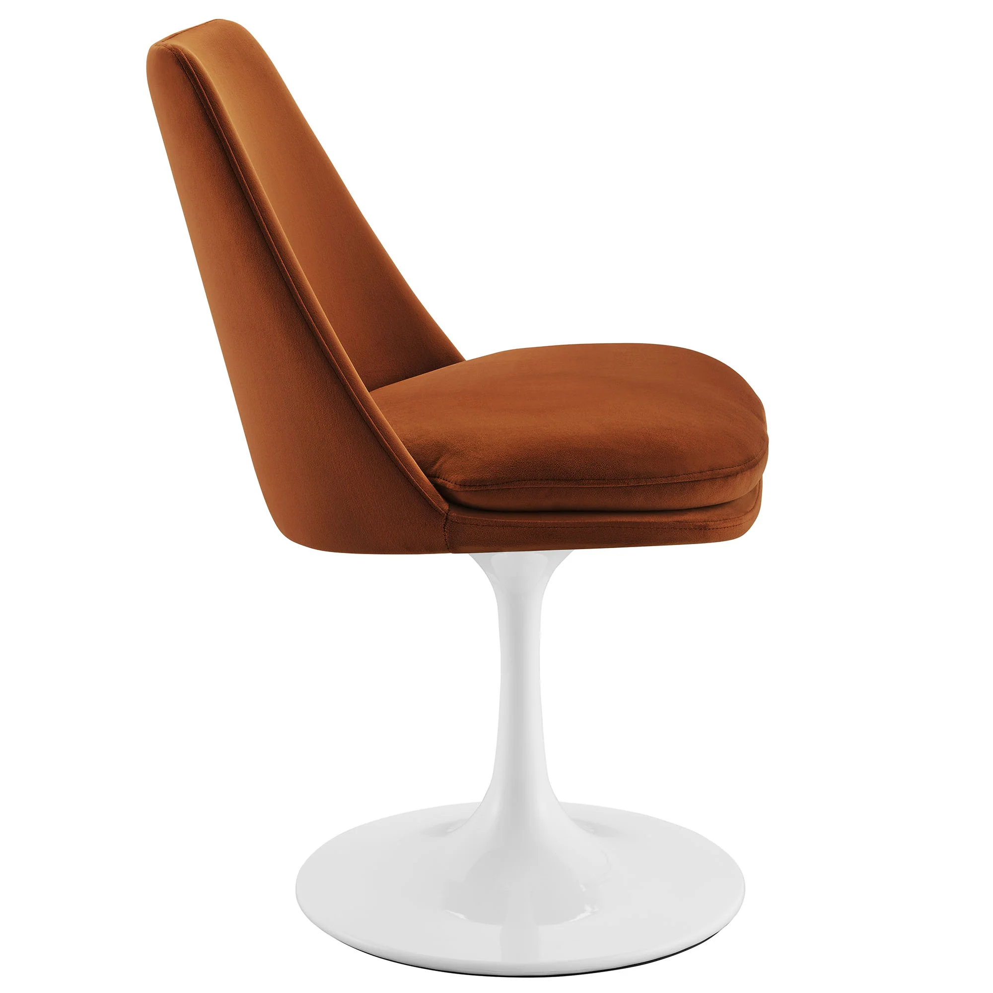 Lippa Swivel Dining Performance Velvet Side Chair by Modway - Image 42