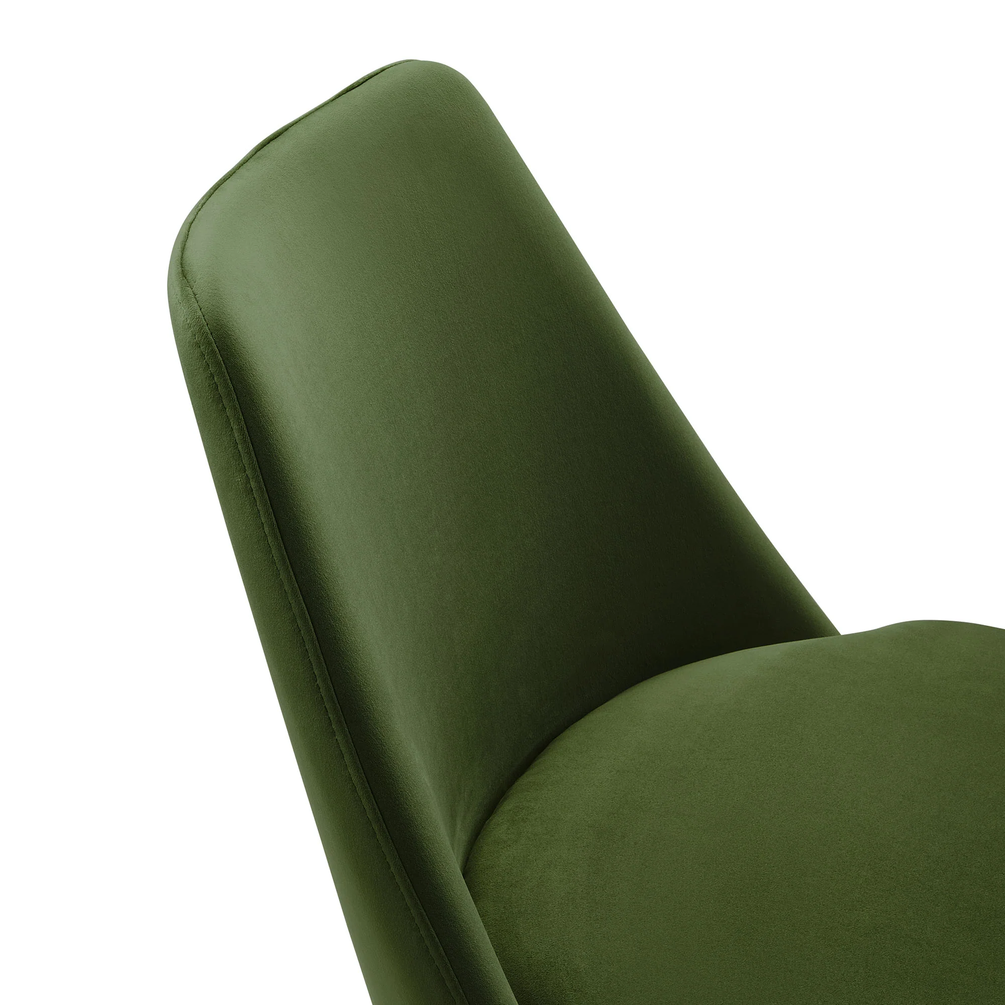 Lippa Swivel Dining Performance Velvet Side Chair by Modway - Image 6