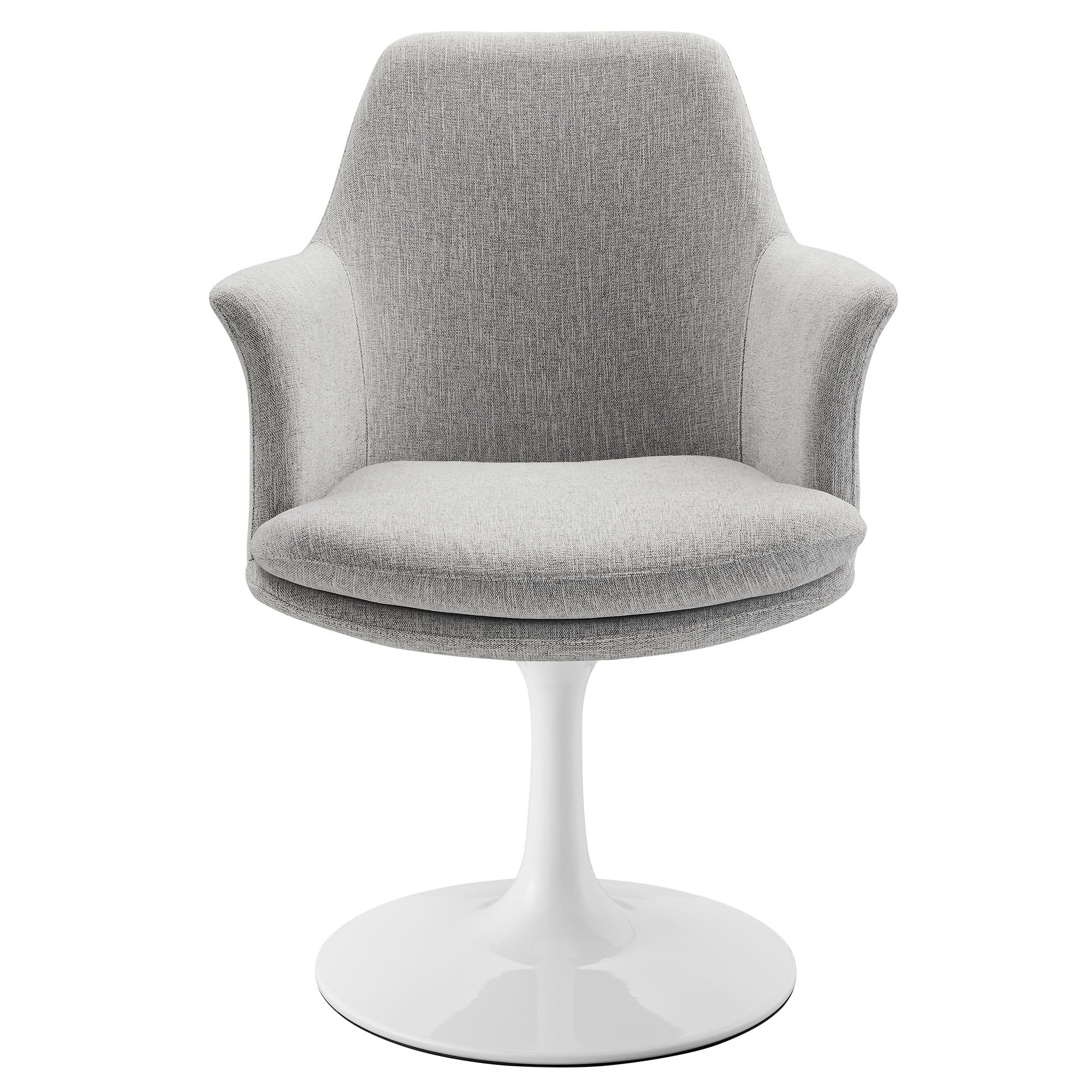 Lippa Swivel Dining Upholstered Armchair by Modway - Image 14
