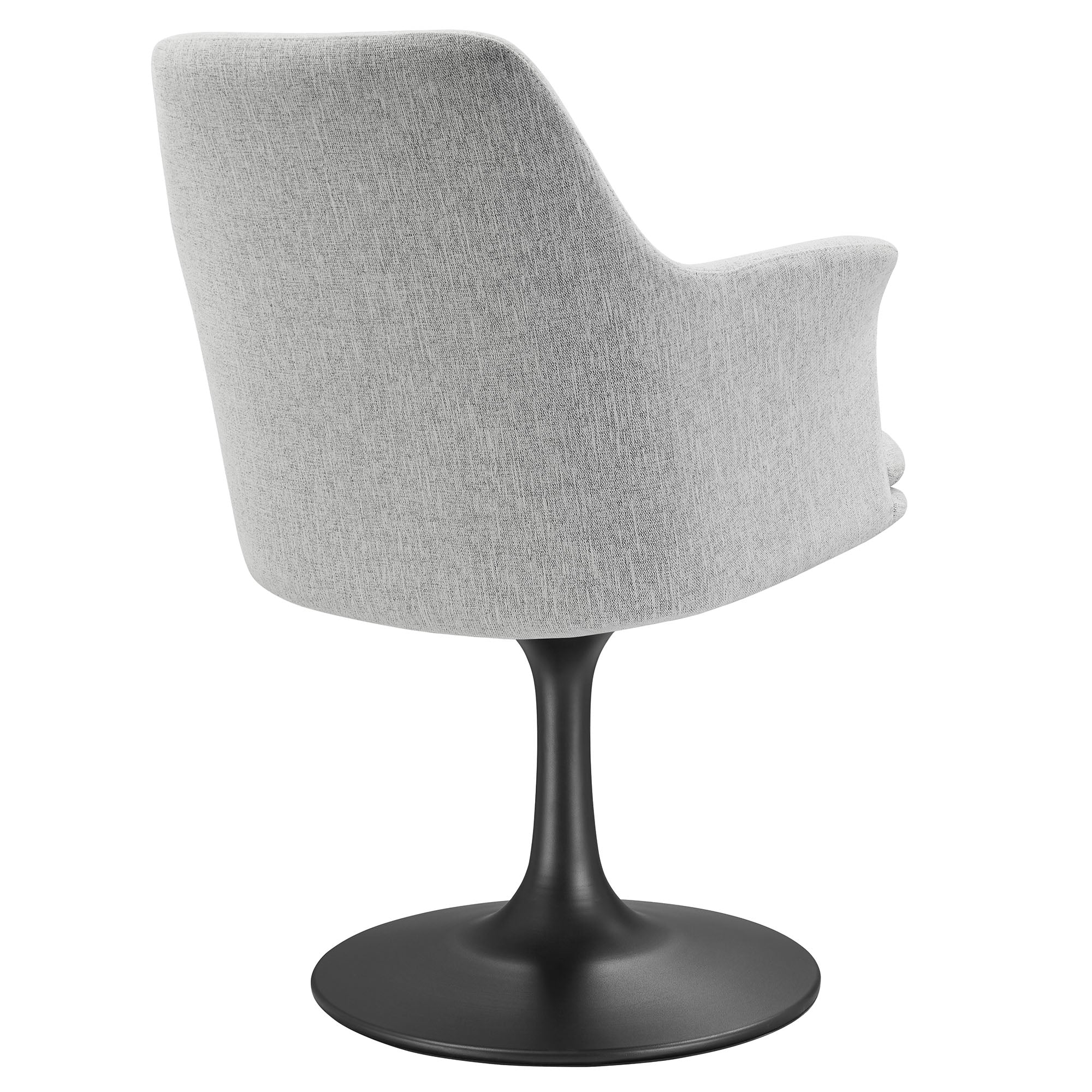 Lippa Swivel Dining Upholstered Armchair by Modway - Image 4