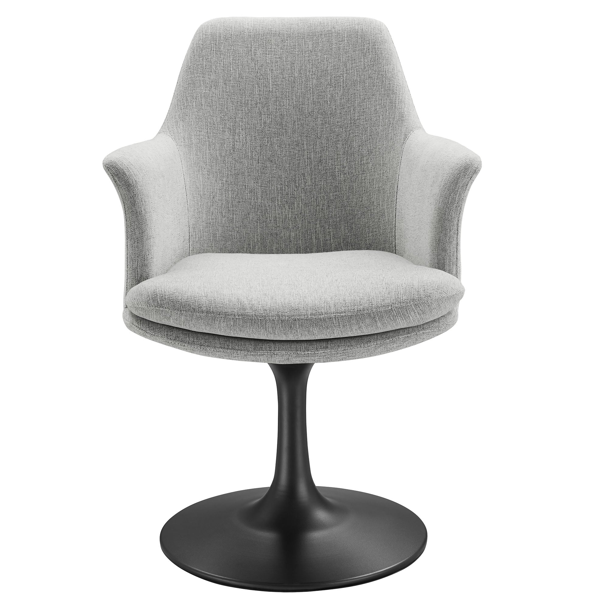 Lippa Swivel Dining Upholstered Armchair by Modway - Image 5