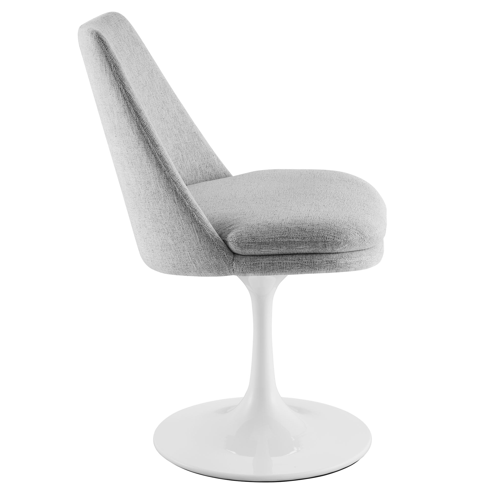Lippa Swivel Dining Upholstered Side Chair by Modway - Image 12