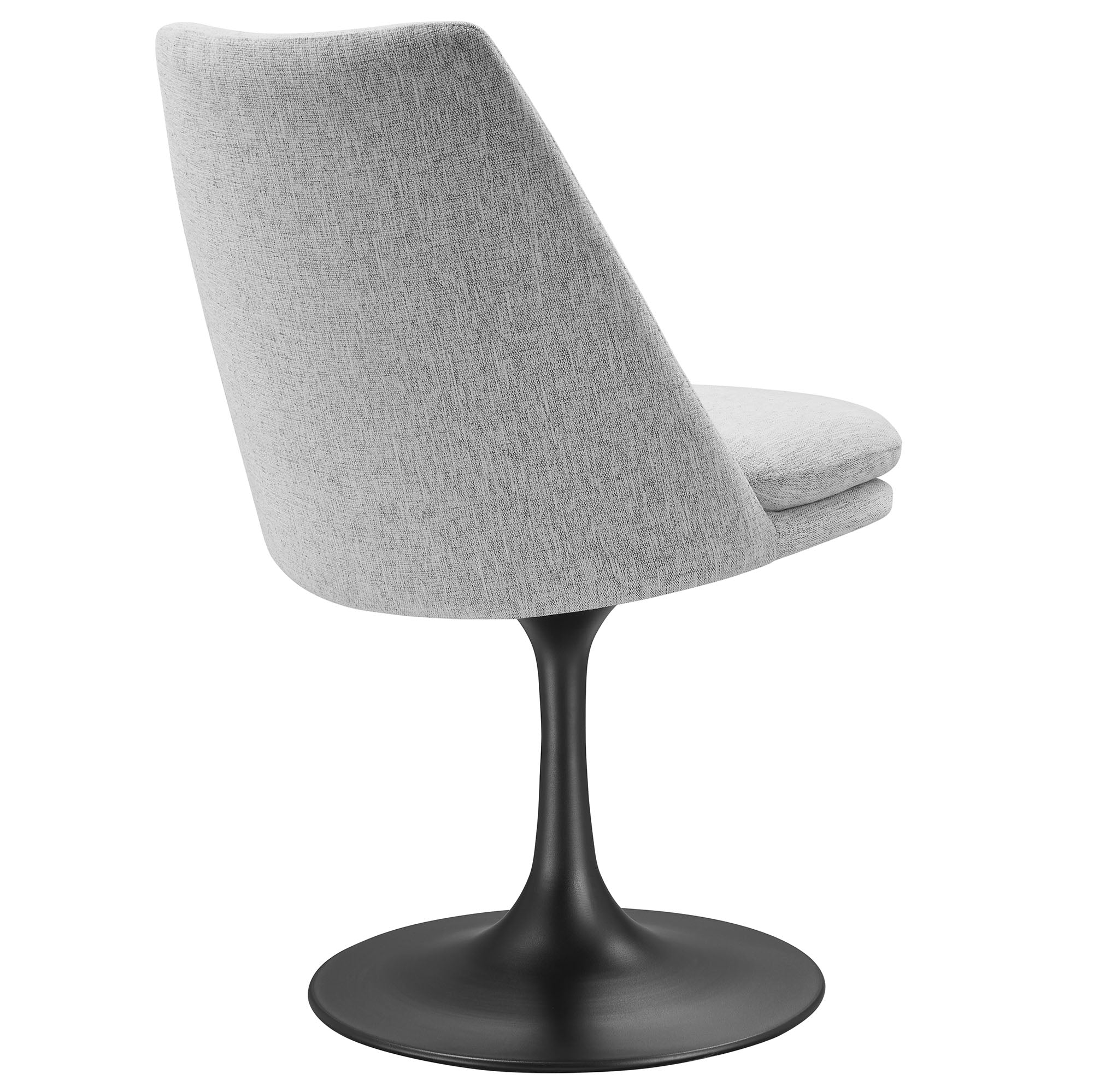 Lippa Swivel Dining Upholstered Side Chair by Modway - Image 4