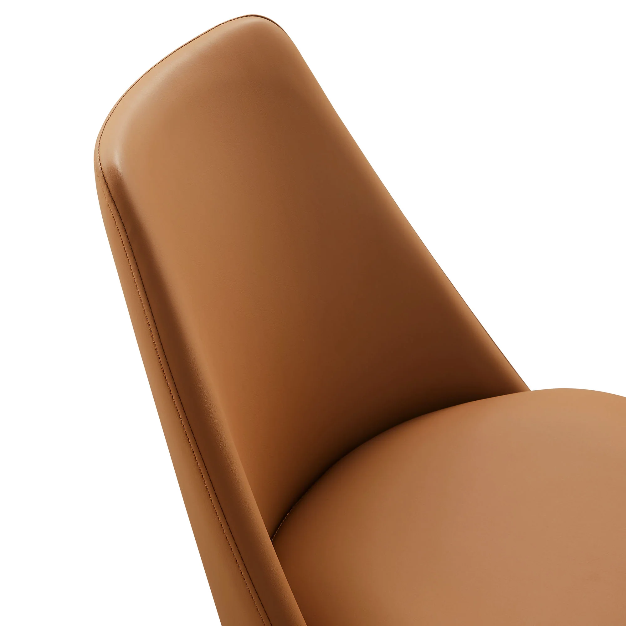 Lippa Swivel Dining Vegan Leather Side Chair by Modway - Image 15