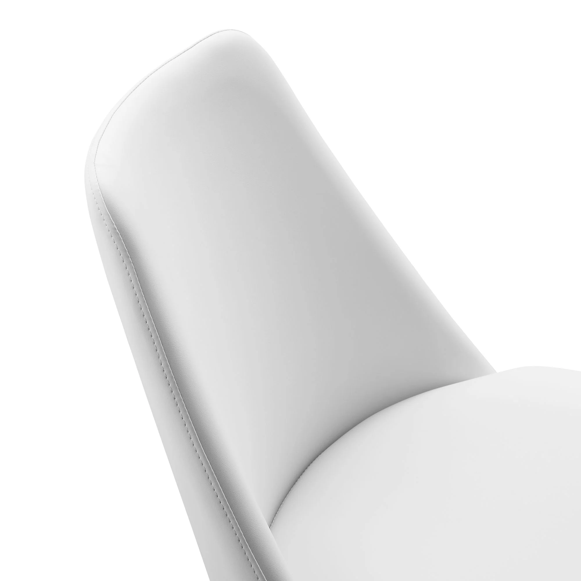 Lippa Swivel Dining Vegan Leather Side Chair by Modway - Image 25