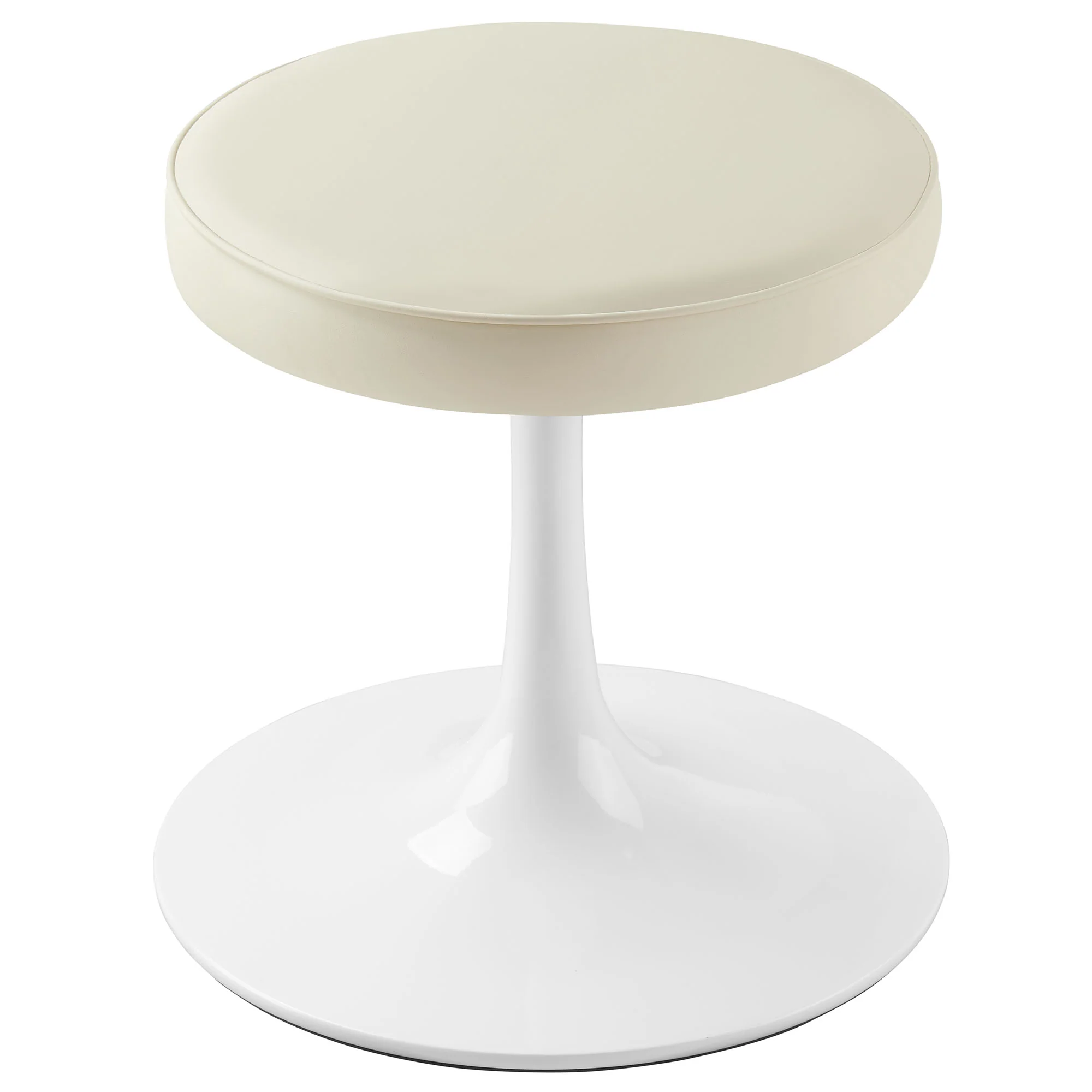 Lippa Vegan Leather Round Stool by Modway - Image 16