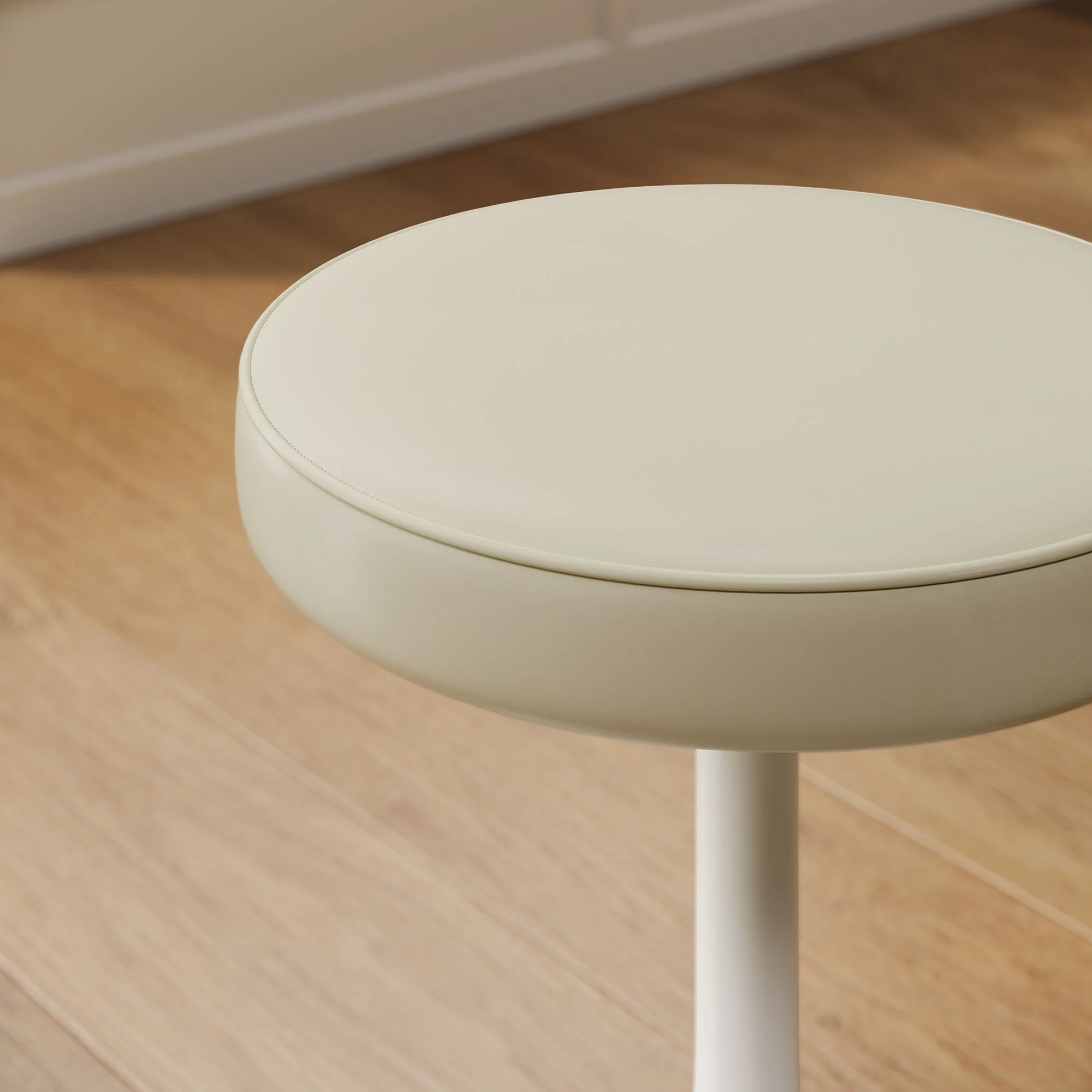 Lippa Vegan Leather Round Stool by Modway - Image 18