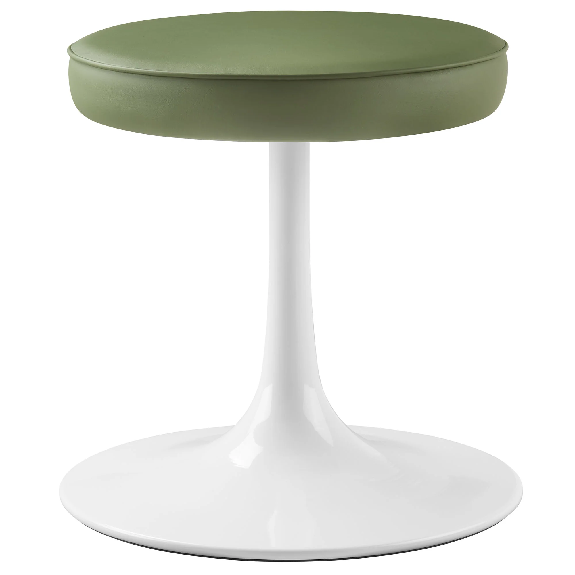 Lippa Vegan Leather Round Stool by Modway - Image 2
