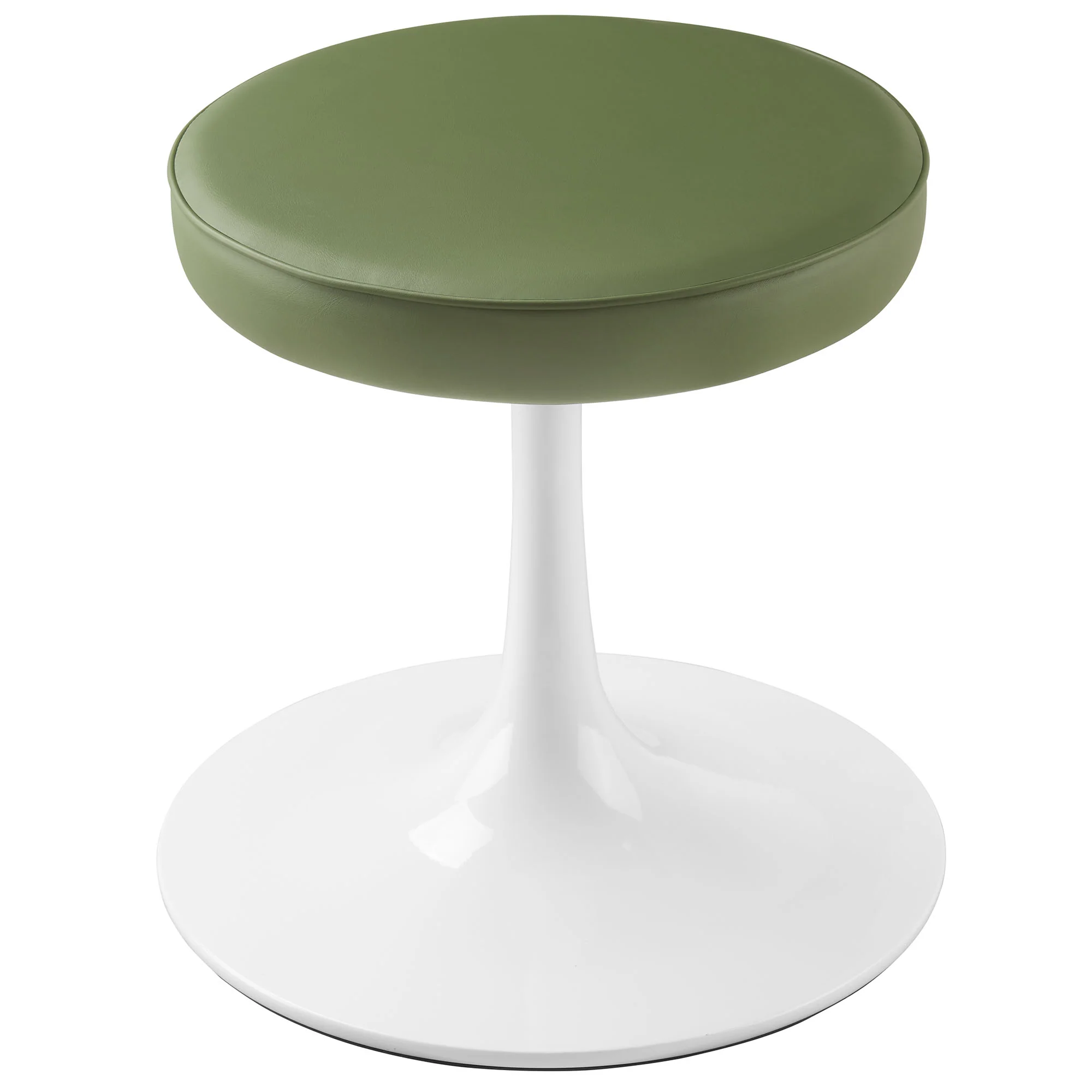 Lippa Vegan Leather Round Stool by Modway - Image 3