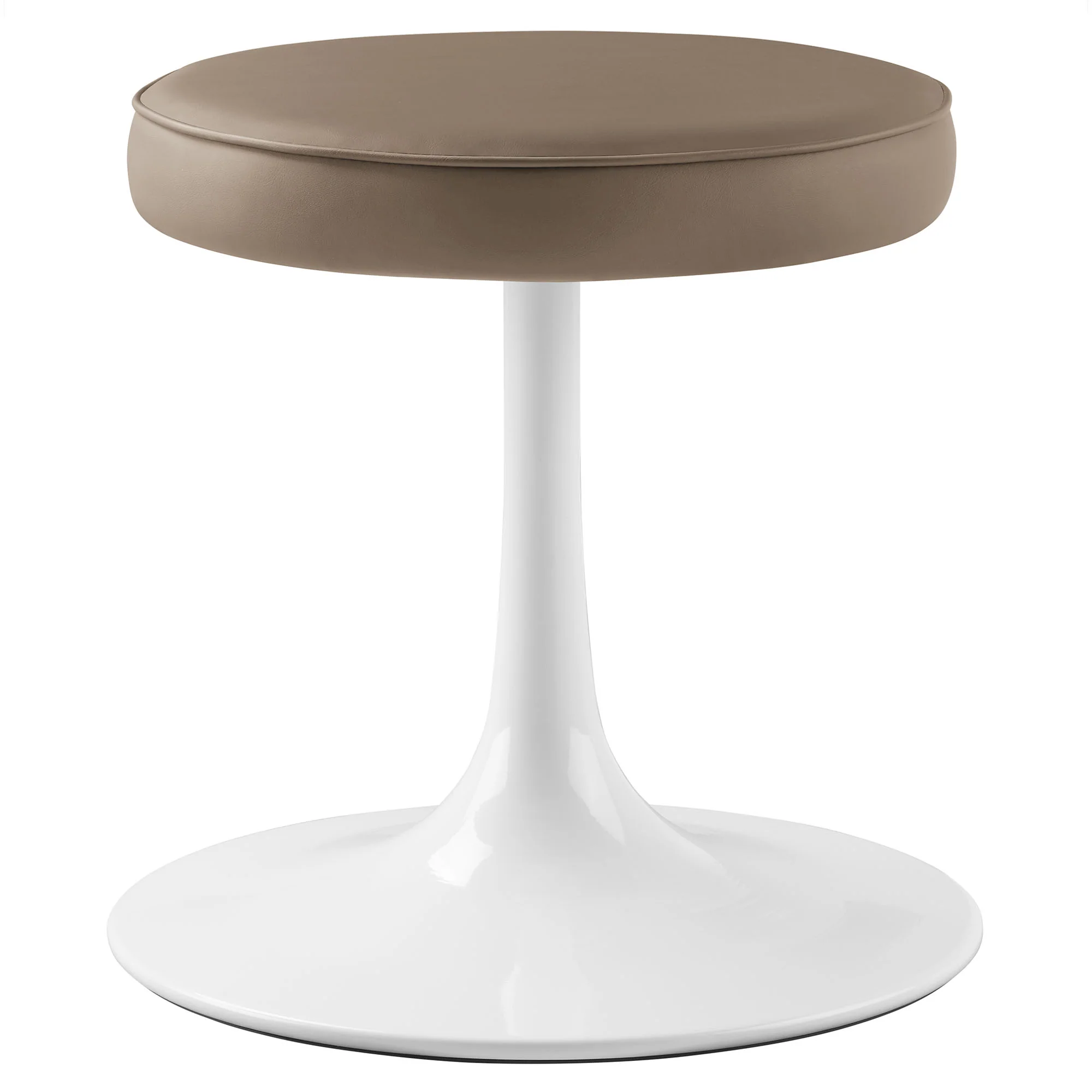 Lippa Vegan Leather Round Stool by Modway - Image 8