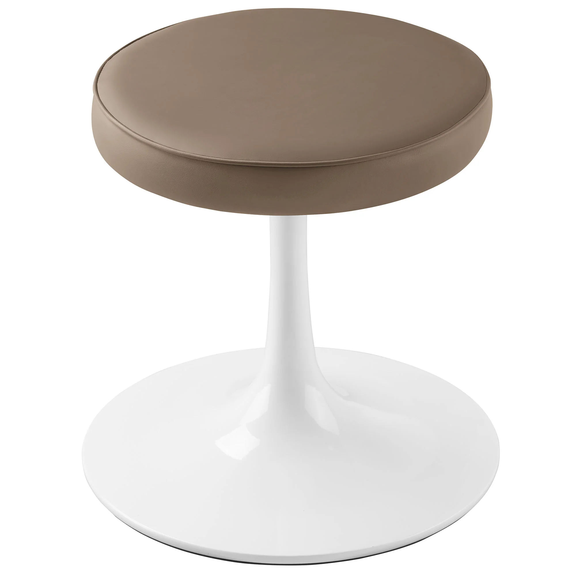 Lippa Vegan Leather Round Stool by Modway - Image 9