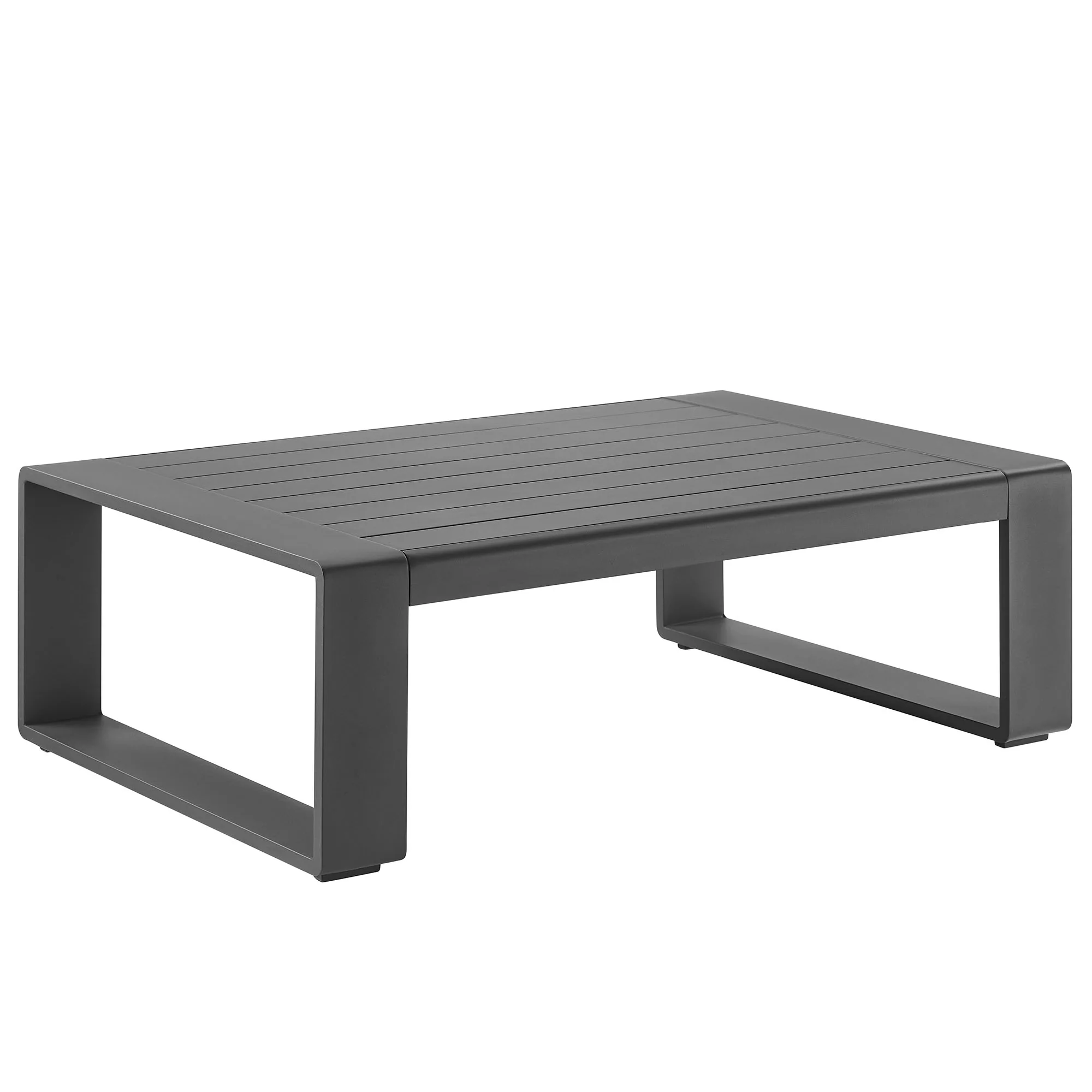 Lirienne Outdoor Patio Aluminum Coffee Table by Modway - Image 2