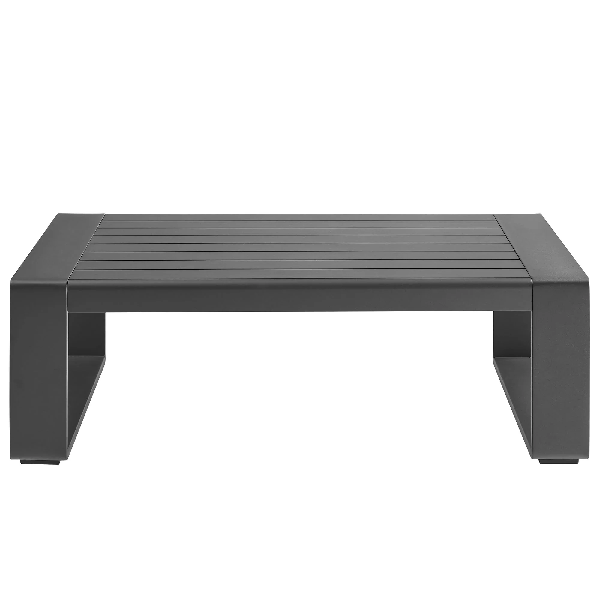 Lirienne Outdoor Patio Aluminum Coffee Table by Modway - Image 4