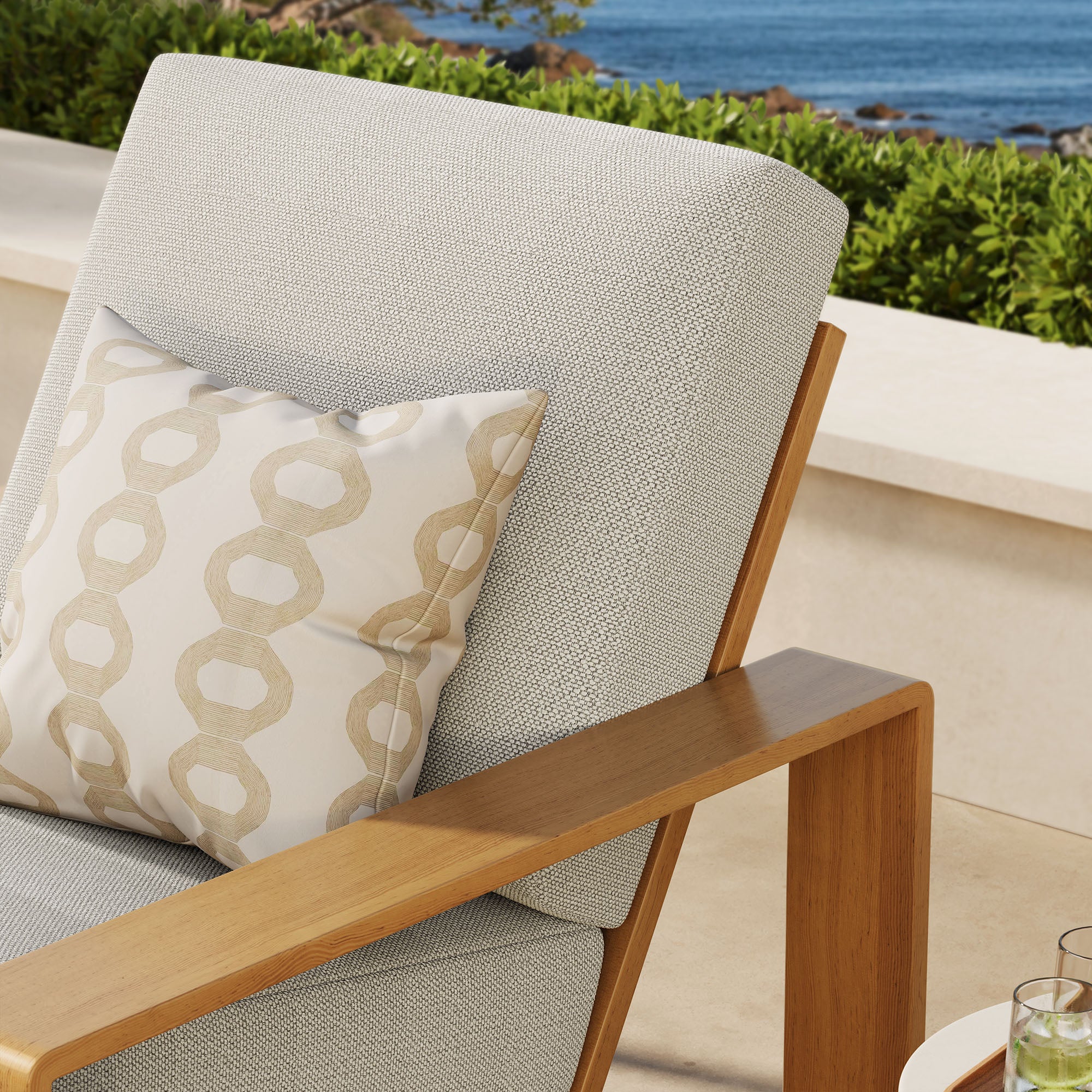 Lirienne Outdoor Patio Aluminum Faux Wood Armchair by Modway - Image 15
