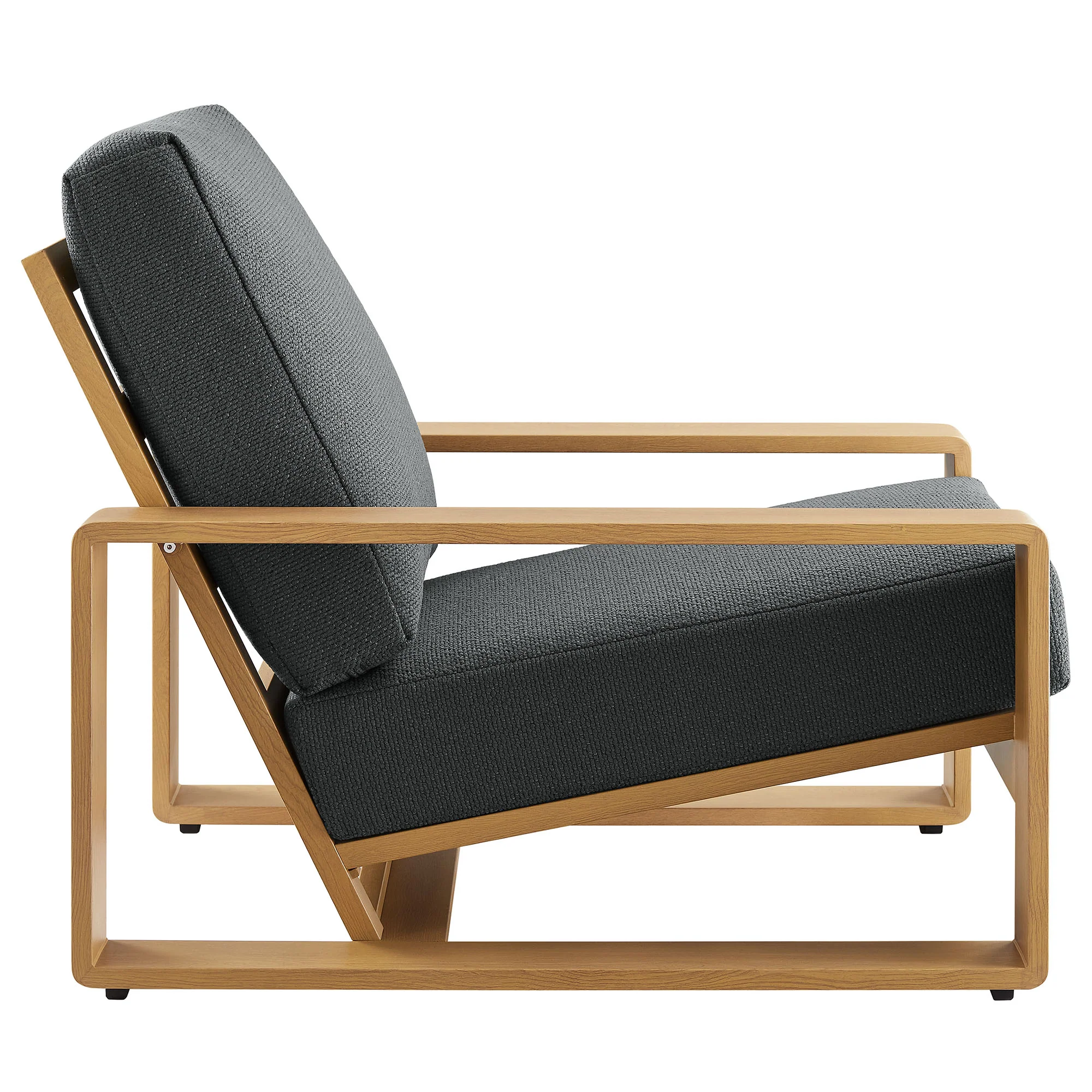 Lirienne Outdoor Patio Aluminum Faux Wood Armchair by Modway - Image 3