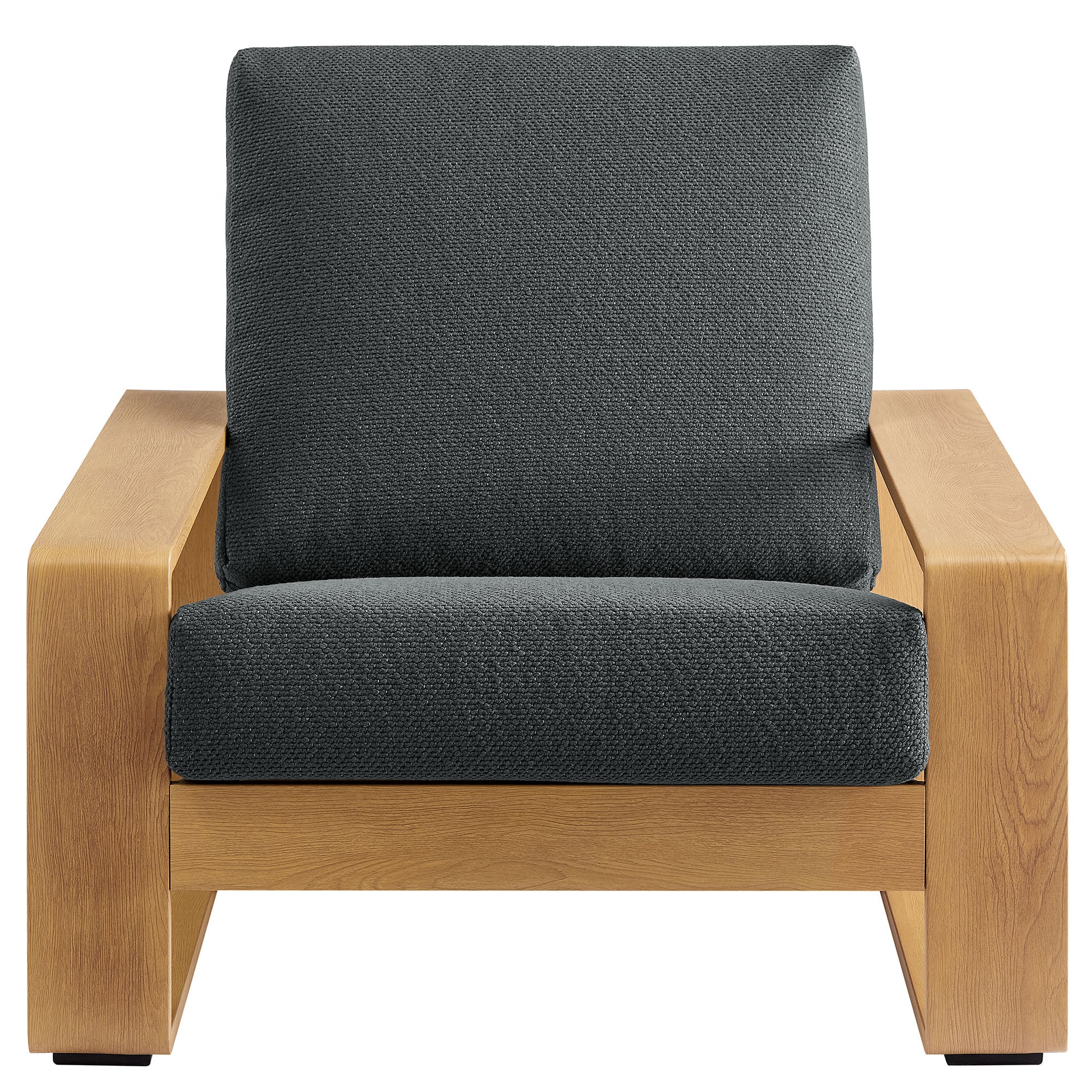 Lirienne Outdoor Patio Aluminum Faux Wood Armchair by Modway - Image 5