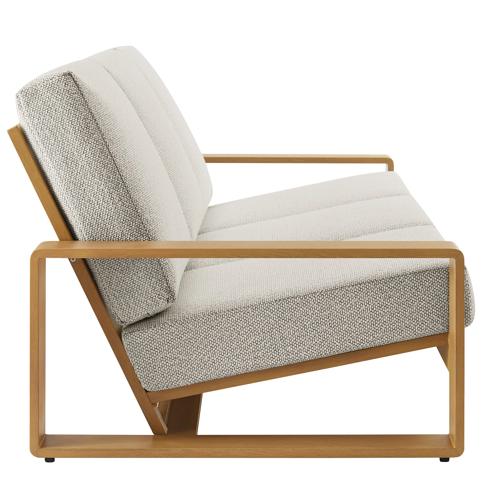 Lirienne Outdoor Patio Aluminum Faux Wood Sofa by Modway - Image 11